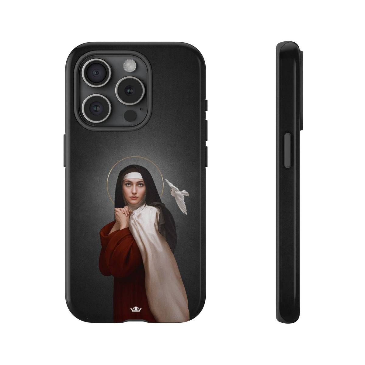 St. Teresa of Avila Hard Phone Case (Dark) Copyright VENXARA
