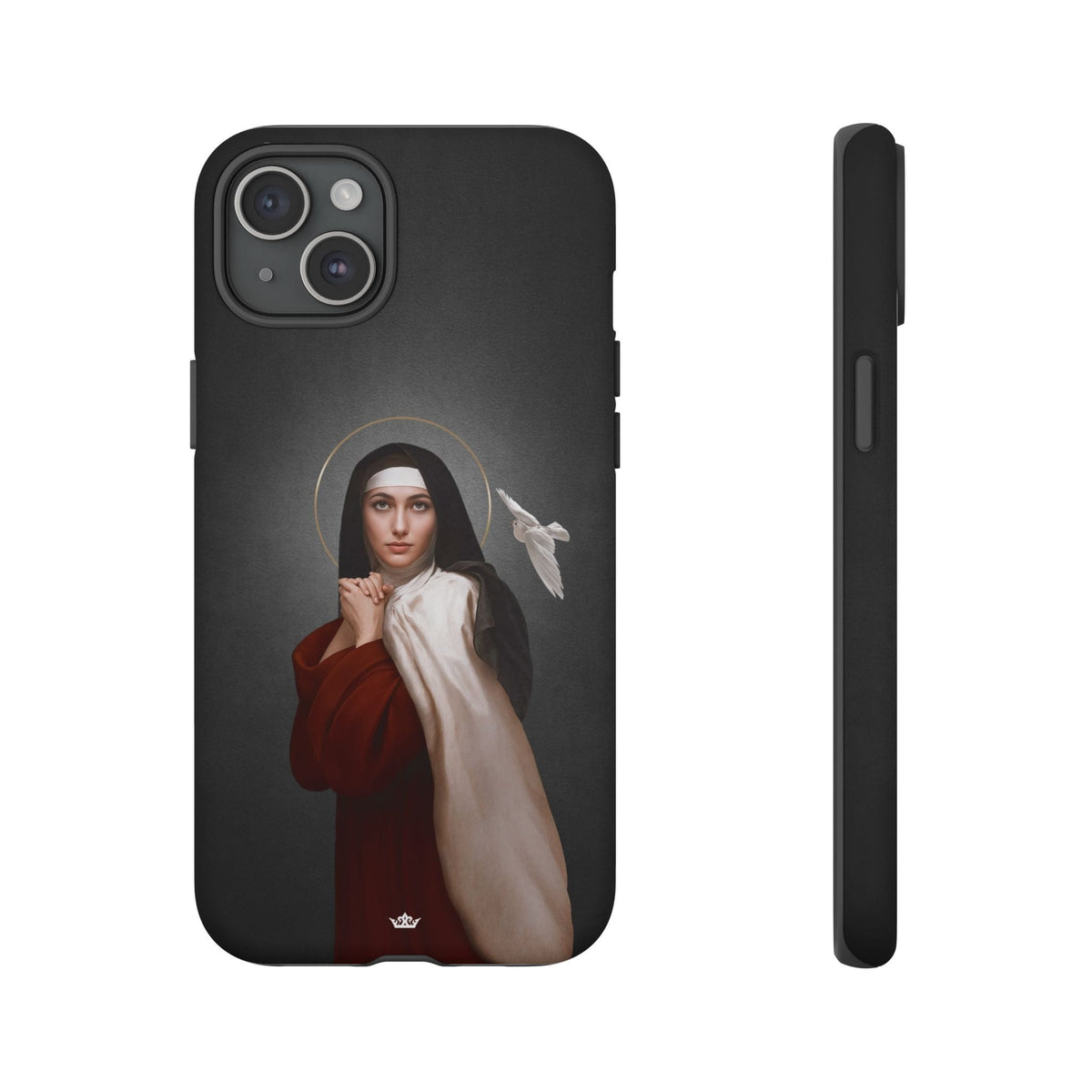 St. Teresa of Avila Hard Phone Case (Dark) Copyright VENXARA