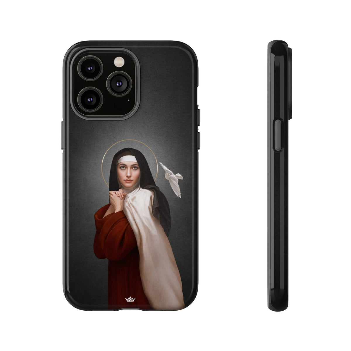 St. Teresa of Avila Hard Phone Case (Dark) Copyright VENXARA