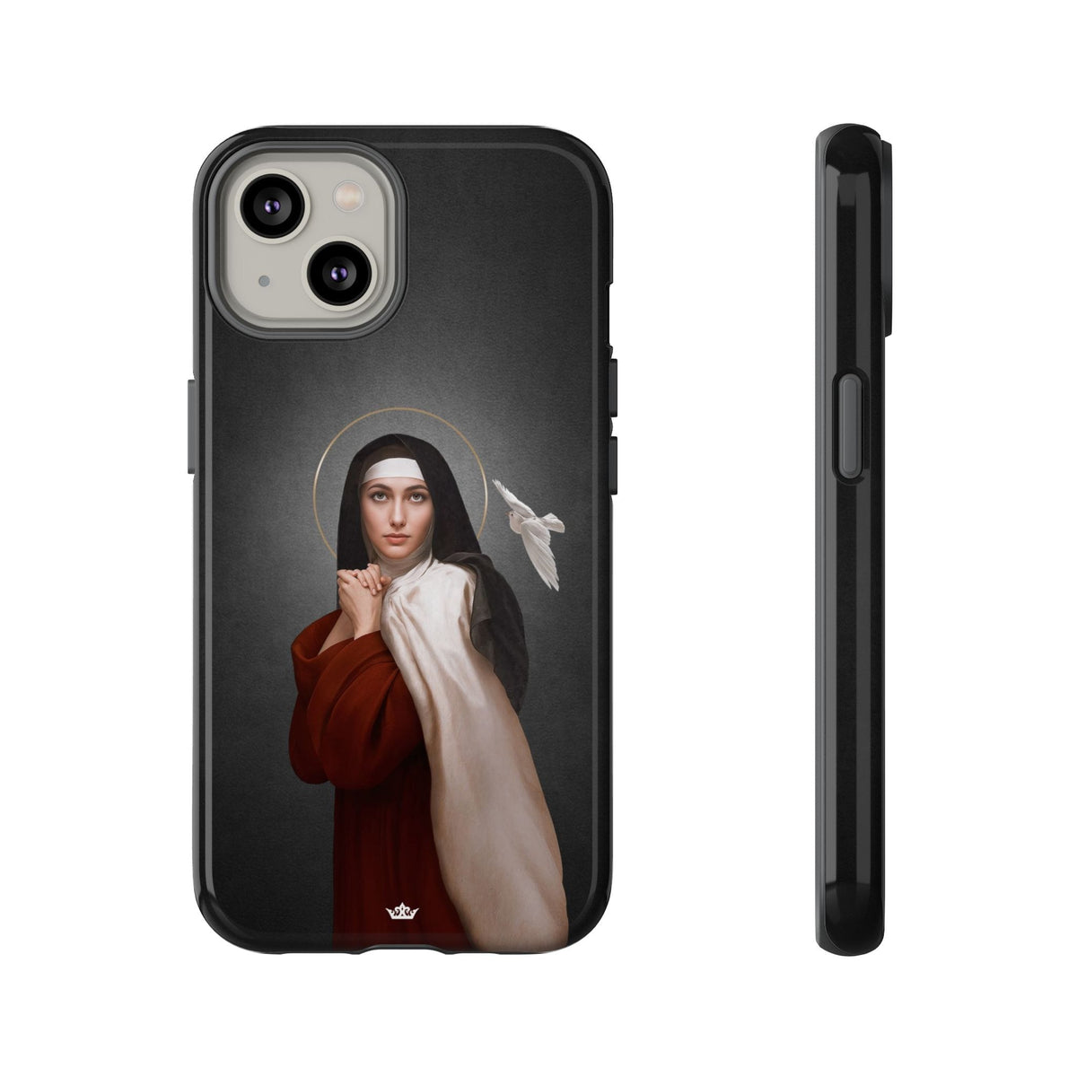 St. Teresa of Avila Hard Phone Case (Dark) Copyright VENXARA