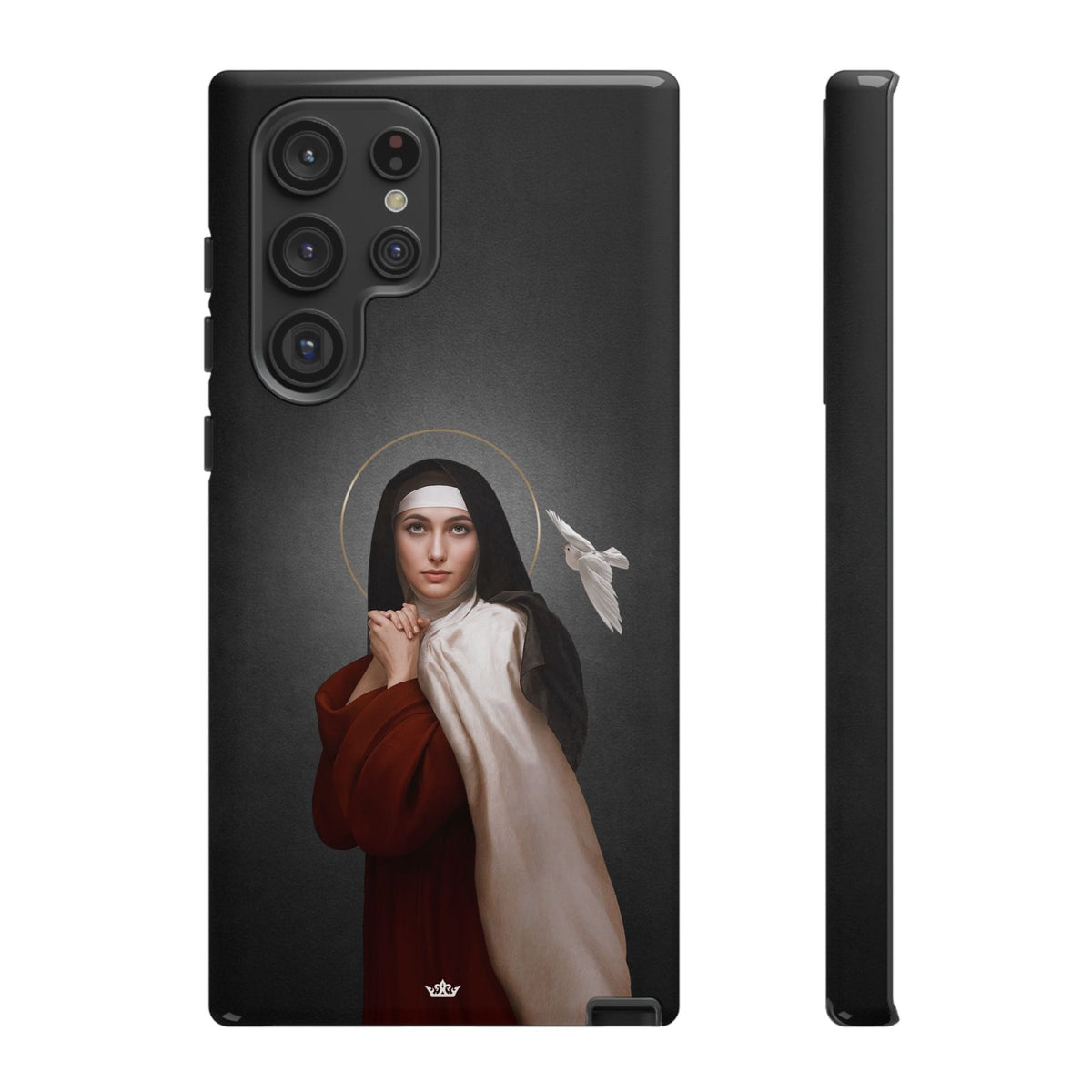 St. Teresa of Avila Hard Phone Case (Dark) Copyright VENXARA