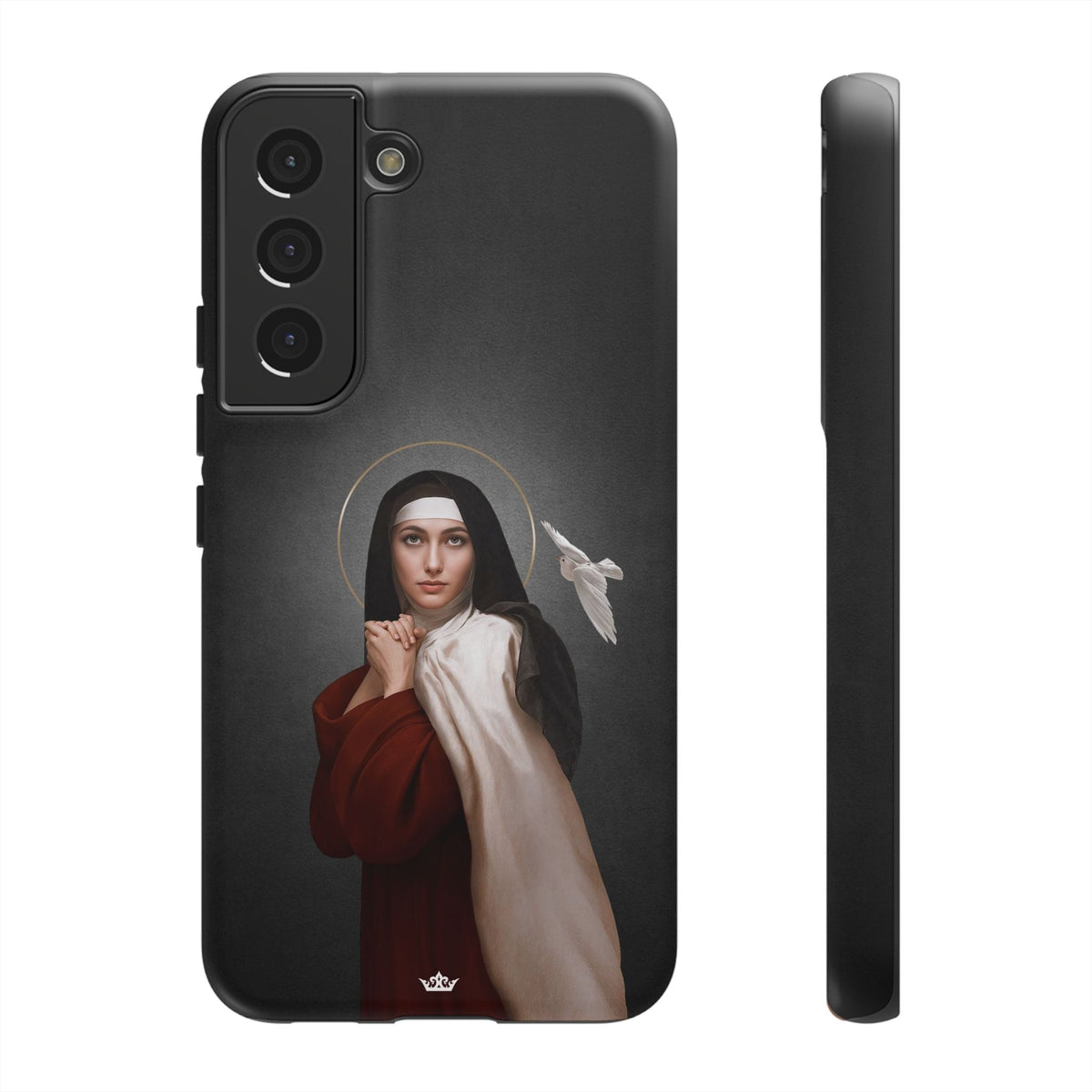 St. Teresa of Avila Hard Phone Case (Dark) Copyright VENXARA