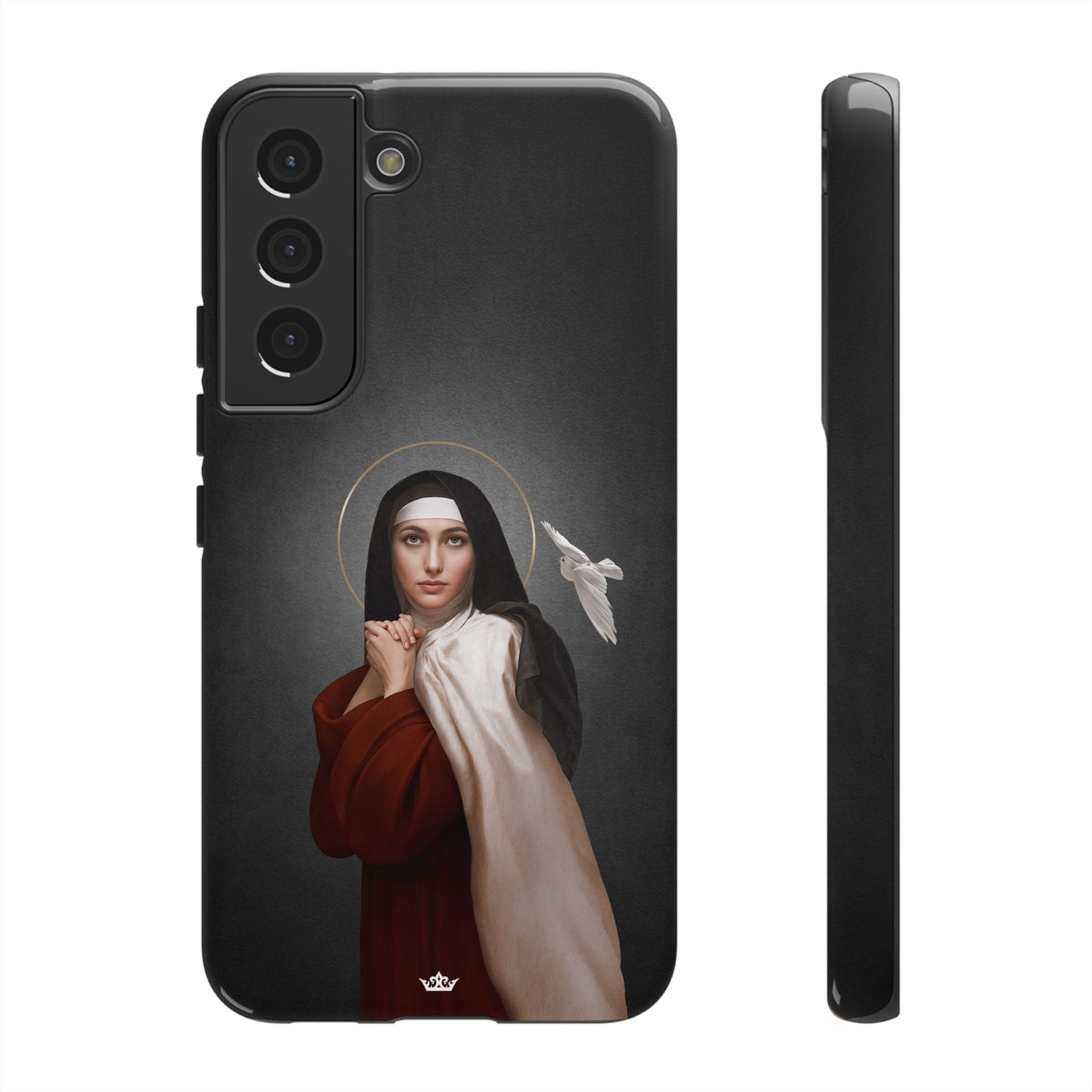 St. Teresa of Avila Hard Phone Case (Dark) Copyright VENXARA