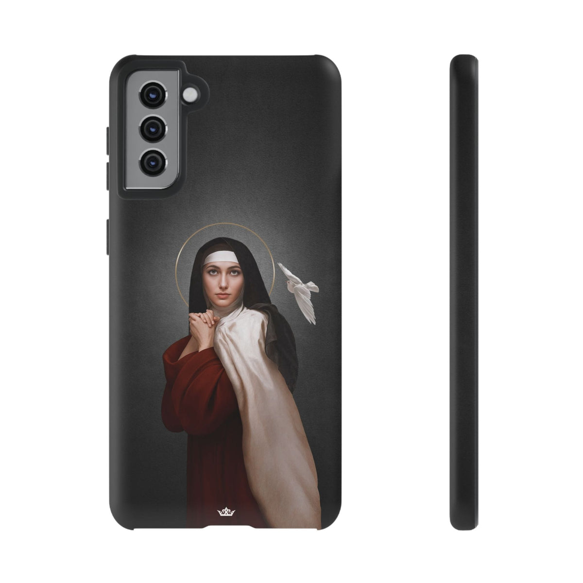 St. Teresa of Avila Hard Phone Case (Dark) Copyright VENXARA