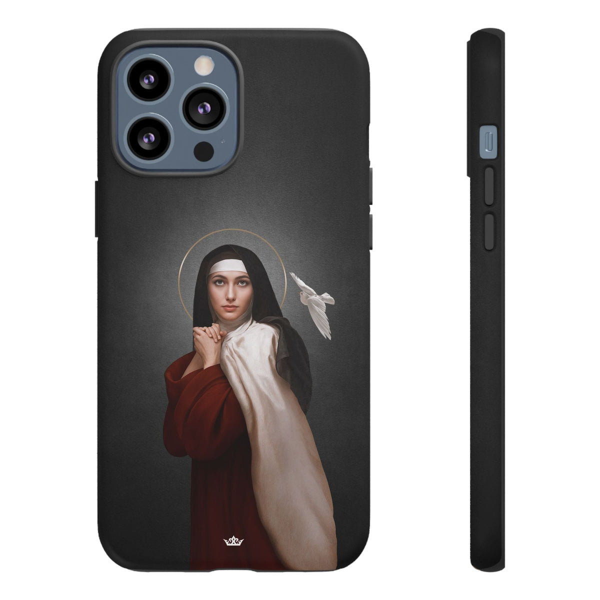 St. Teresa of Avila Hard Phone Case (Dark) Copyright VENXARA