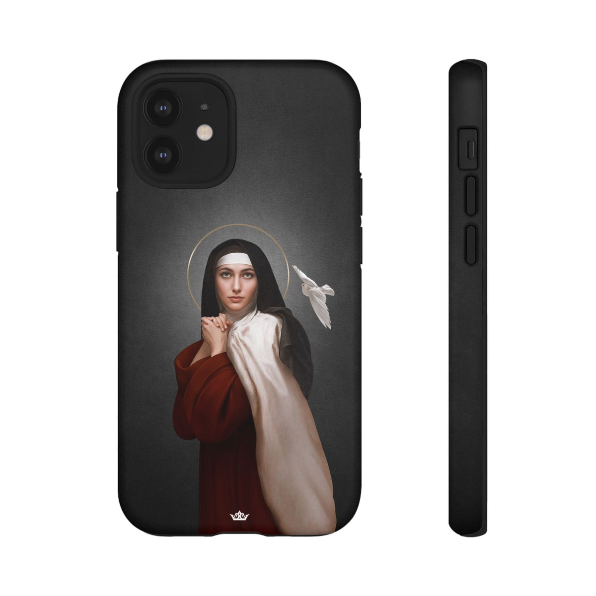 St. Teresa of Avila Hard Phone Case (Dark) Copyright VENXARA