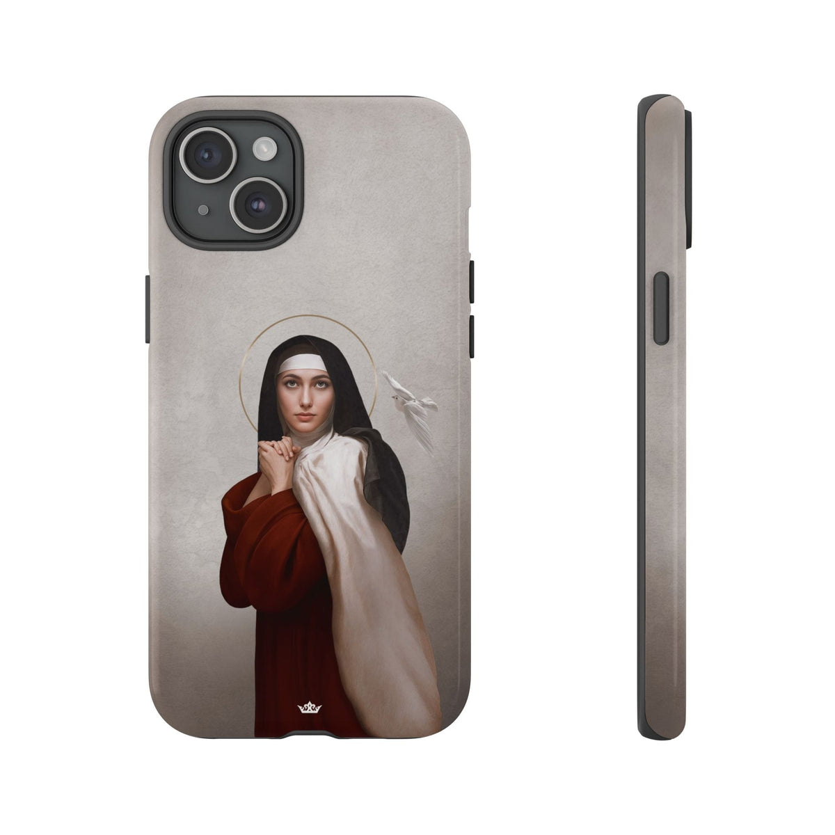 St. Teresa of Avila Hard Phone Case (Light) Copyright VENXARA