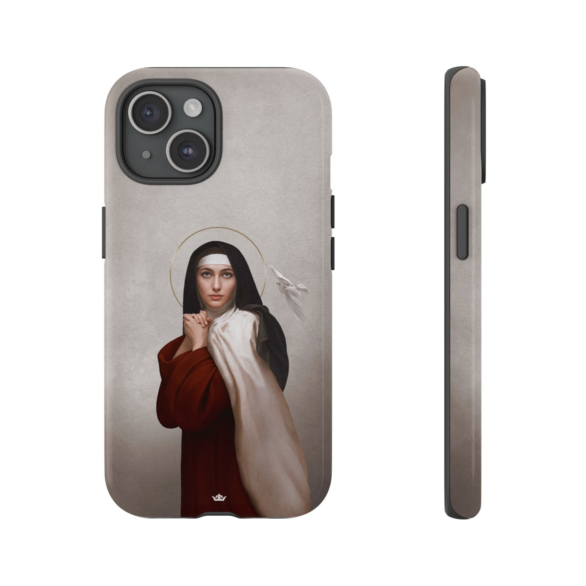St. Teresa of Avila Hard Phone Case (Light) Copyright VENXARA