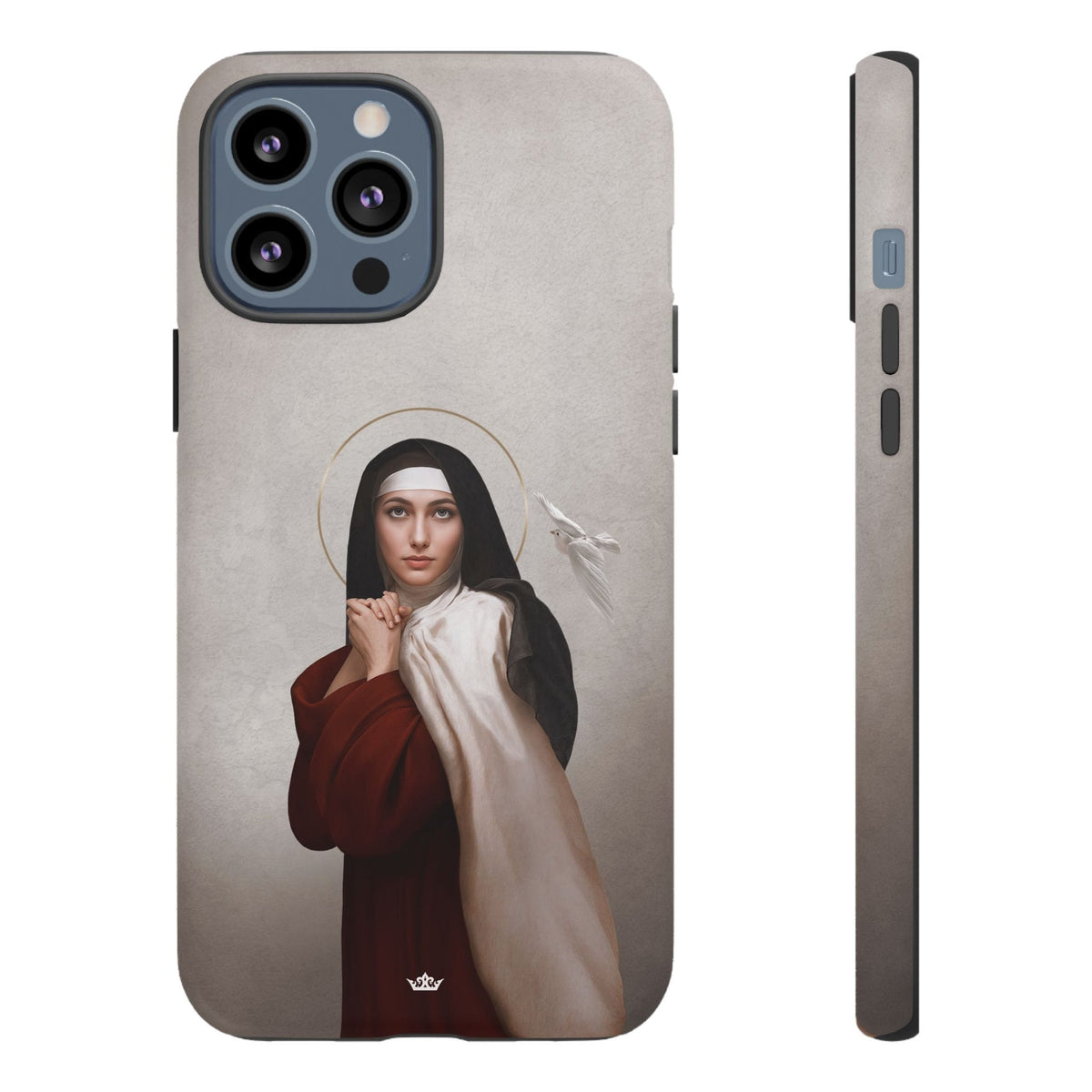 St. Teresa of Avila Hard Phone Case (Light) Copyright VENXARA