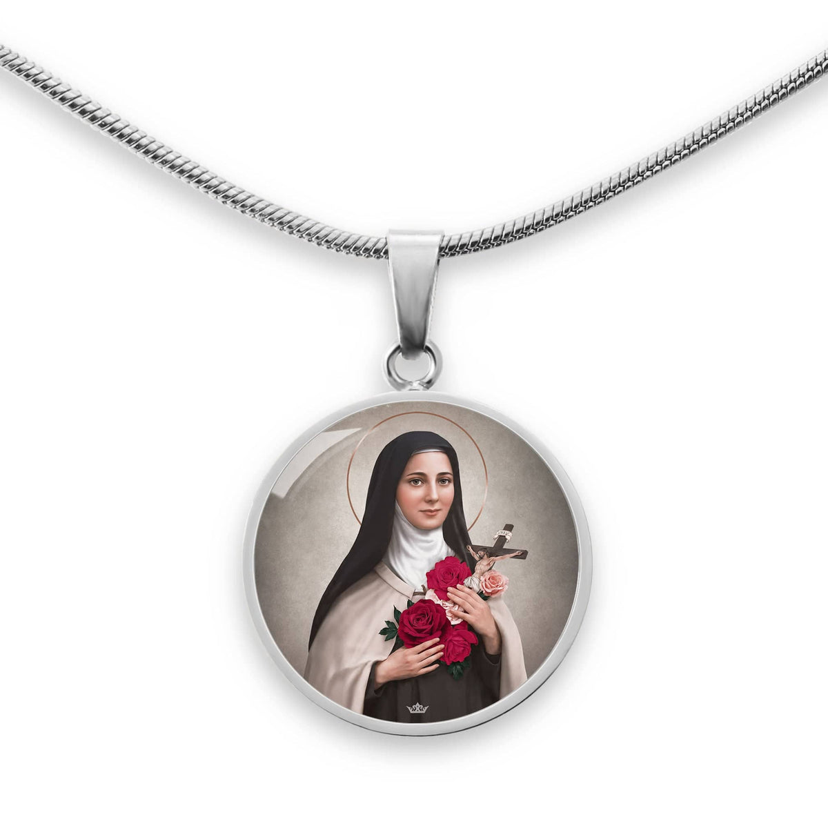 St. Therese of Lisieux Pendant Necklace Copyright VENXARA