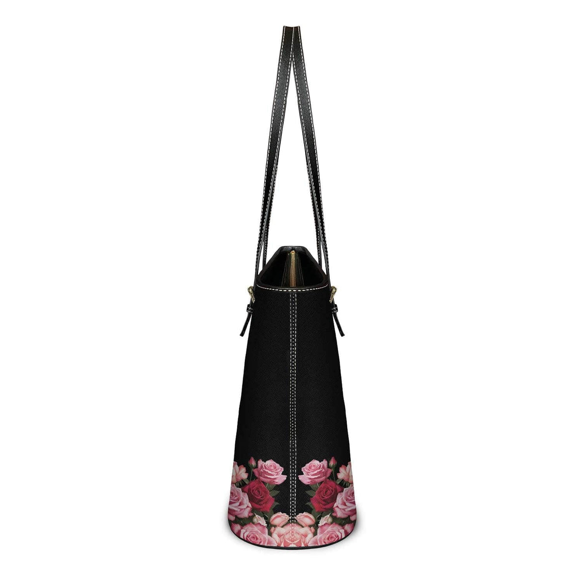 St. Therese of Lisieux Tote Bag (Black) Copyright VENXARA