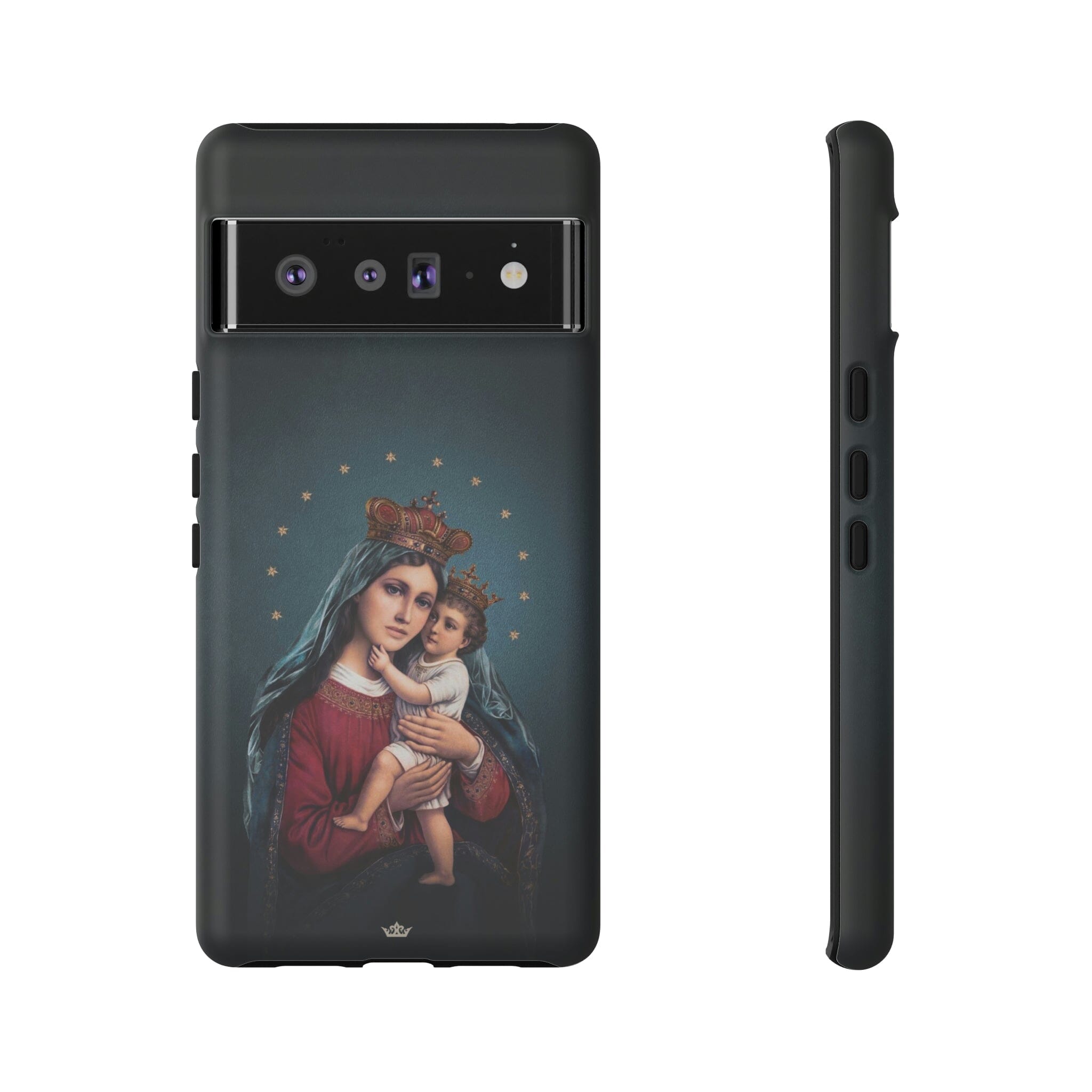 Divine King and Queen Hard Phone Case (Midnight Blue)