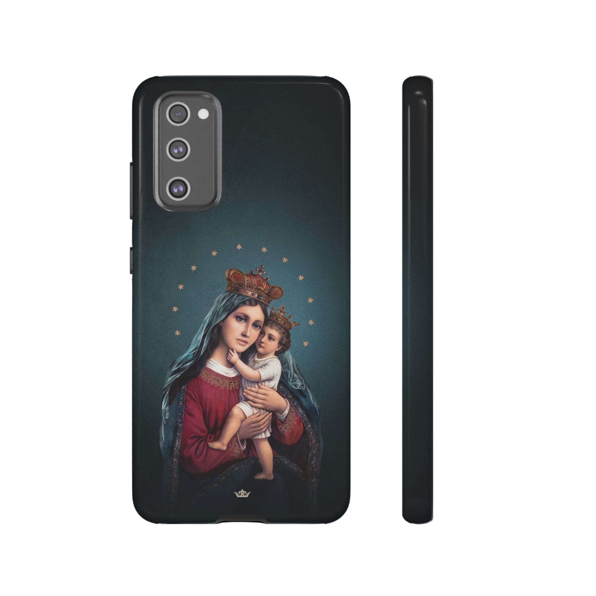 Divine King and Queen Hard Phone Case (Midnight Blue)