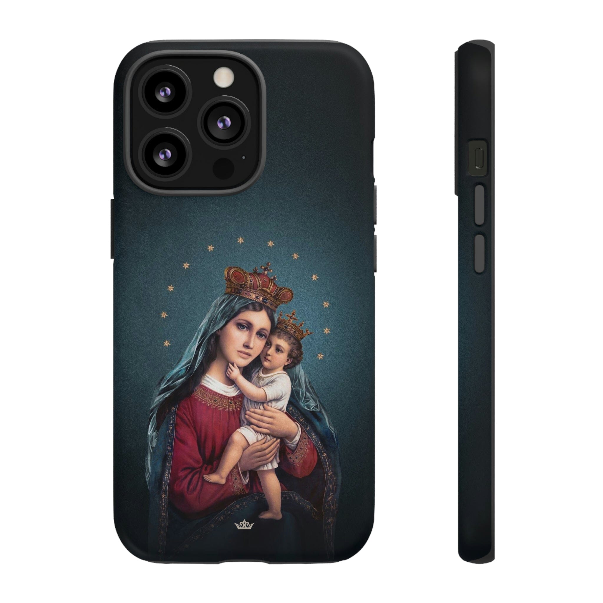 Divine King and Queen Hard Phone Case (Midnight Blue)