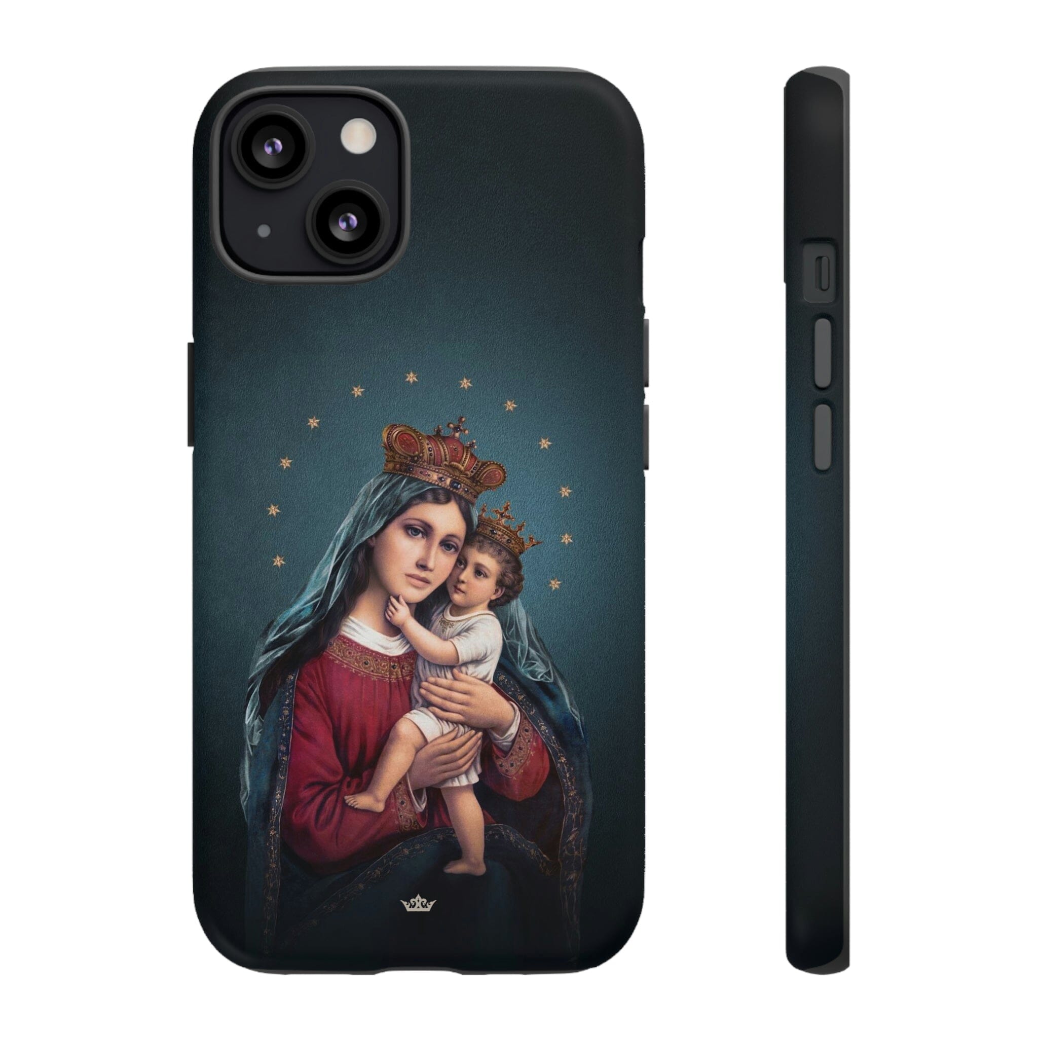 Divine King and Queen Hard Phone Case (Midnight Blue)