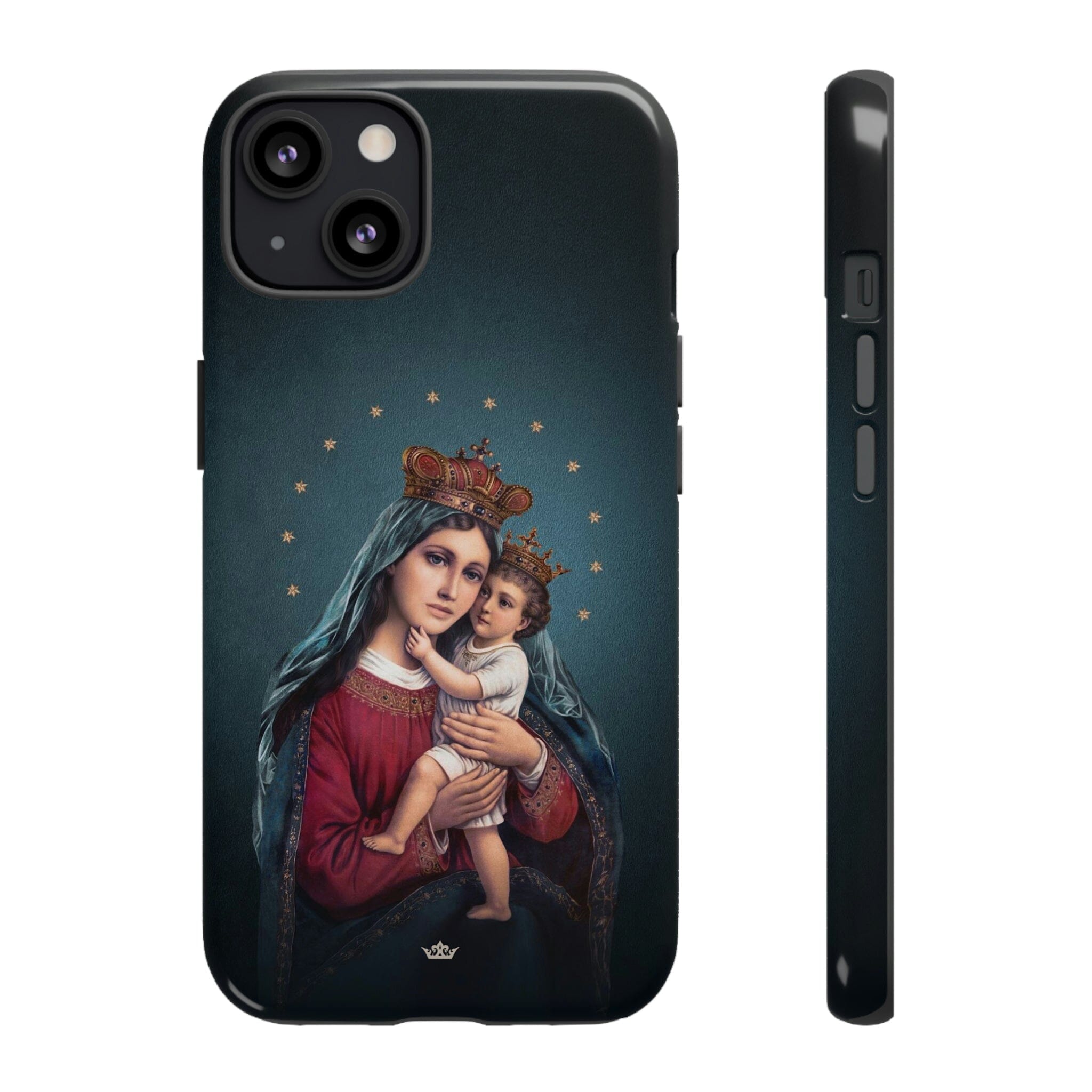 Divine King and Queen Hard Phone Case (Midnight Blue)