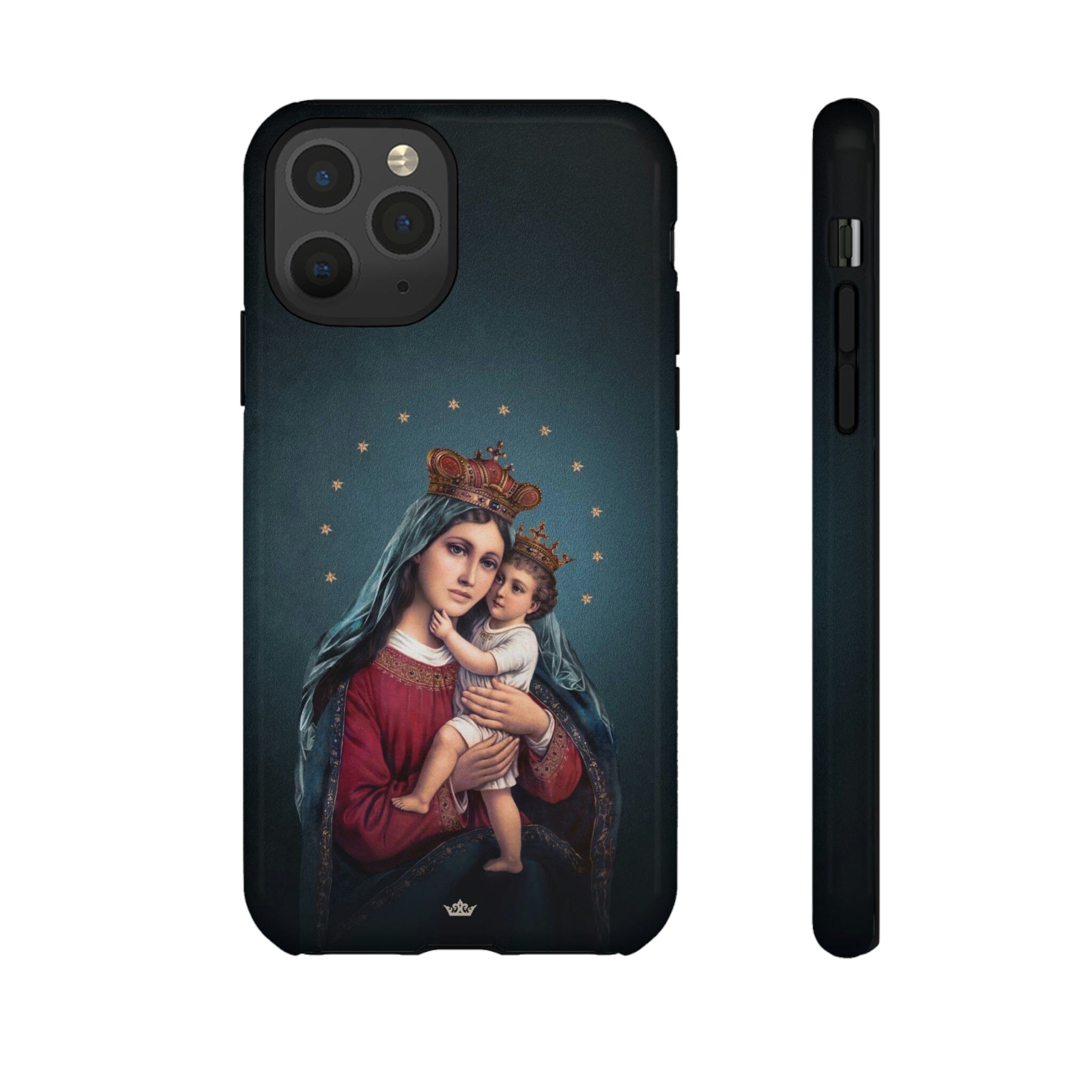 Divine King and Queen Hard Phone Case (Midnight Blue)