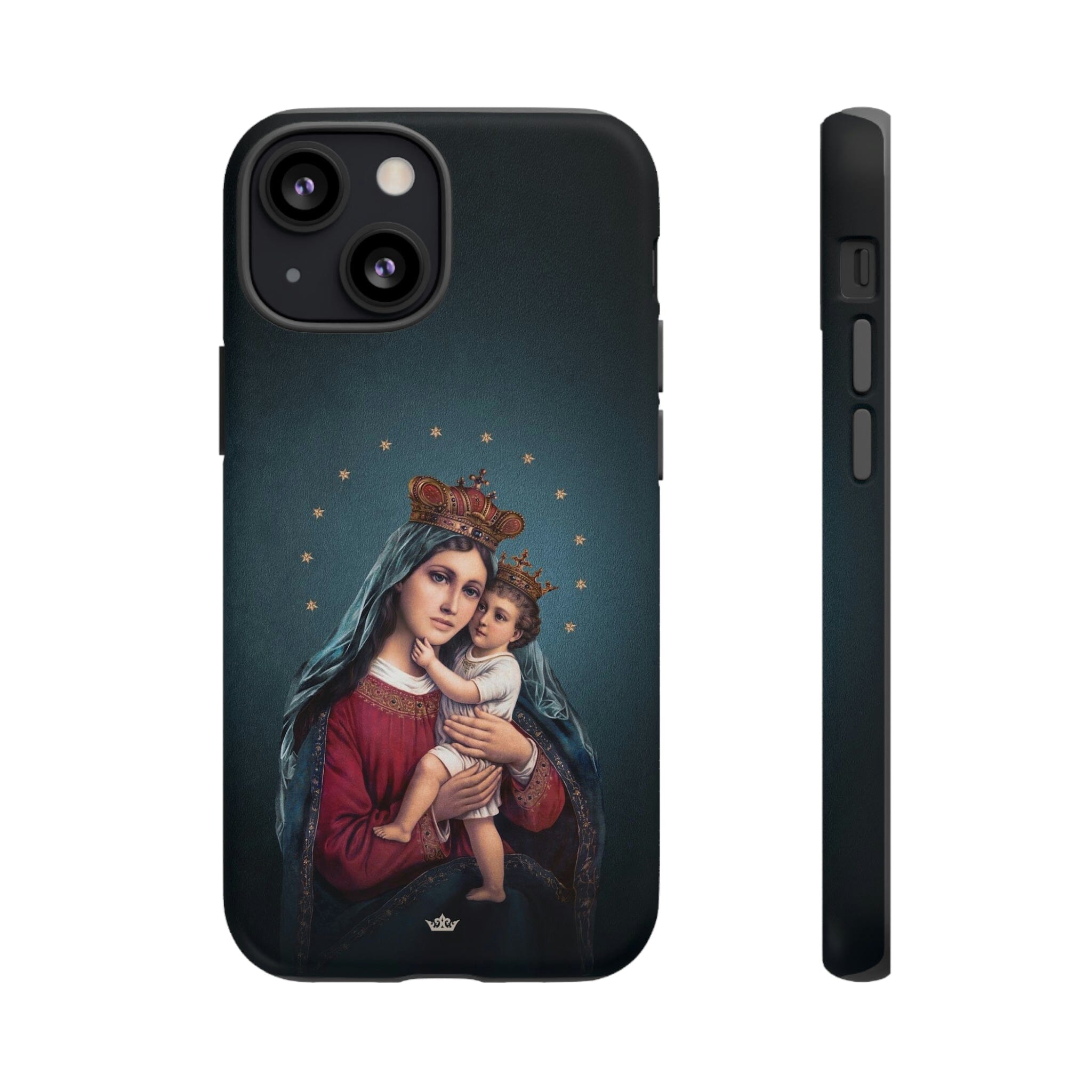 Divine King and Queen Hard Phone Case (Midnight Blue)