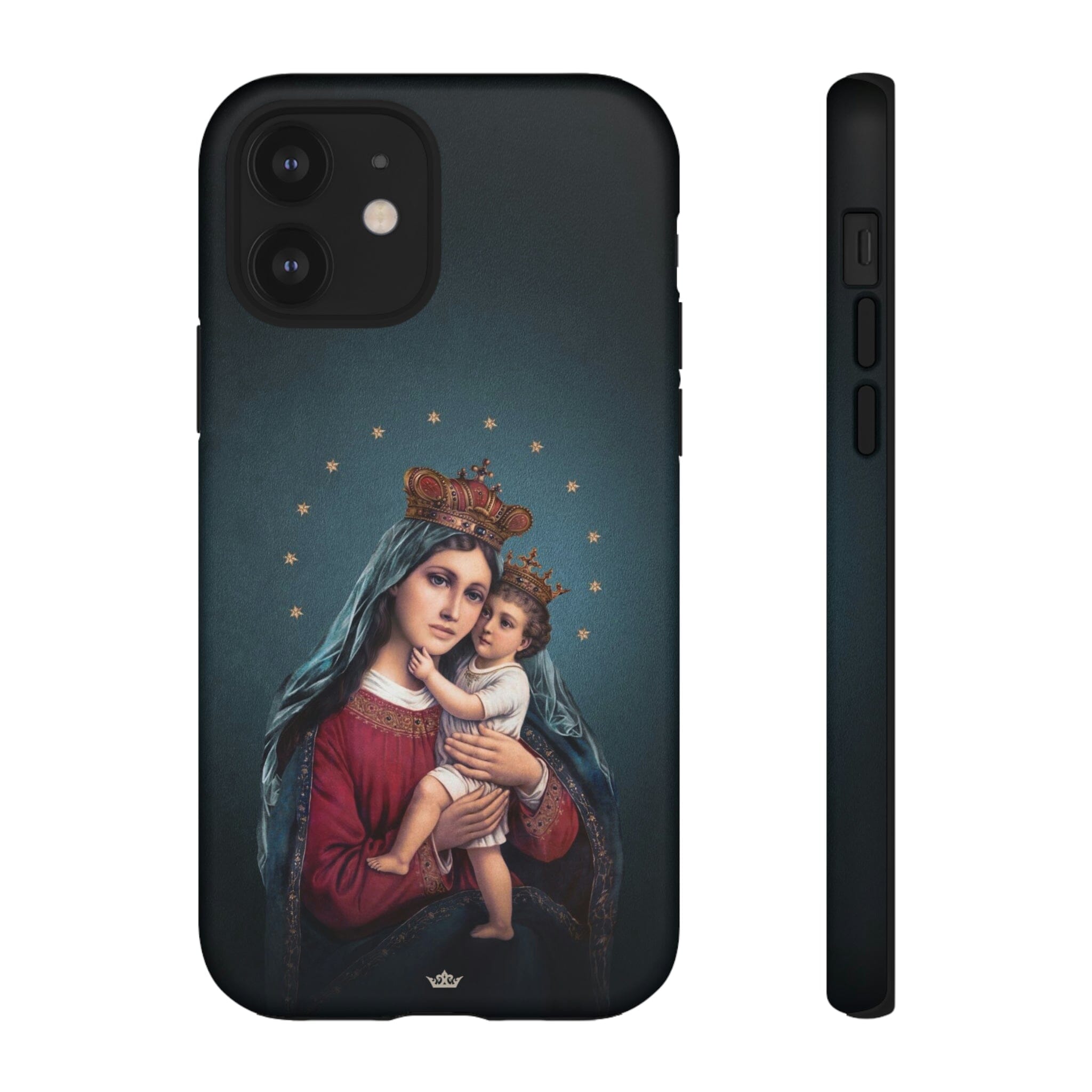 Divine King and Queen Hard Phone Case (Midnight Blue)