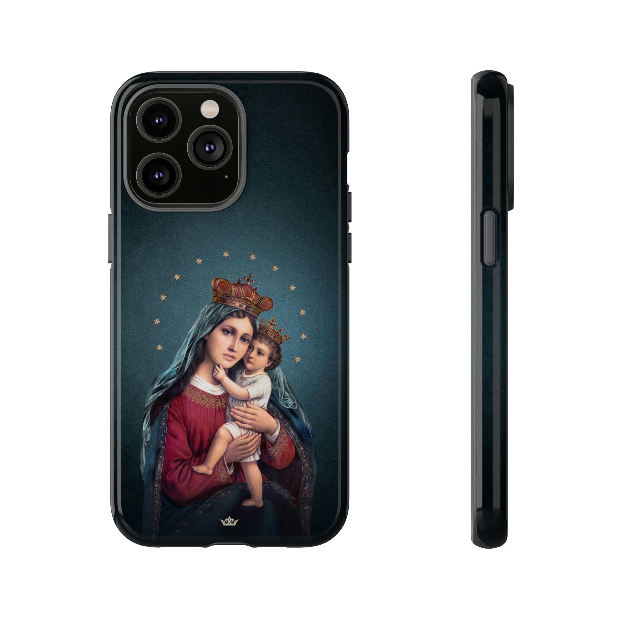 Divine King and Queen Hard Phone Case (Midnight Blue)