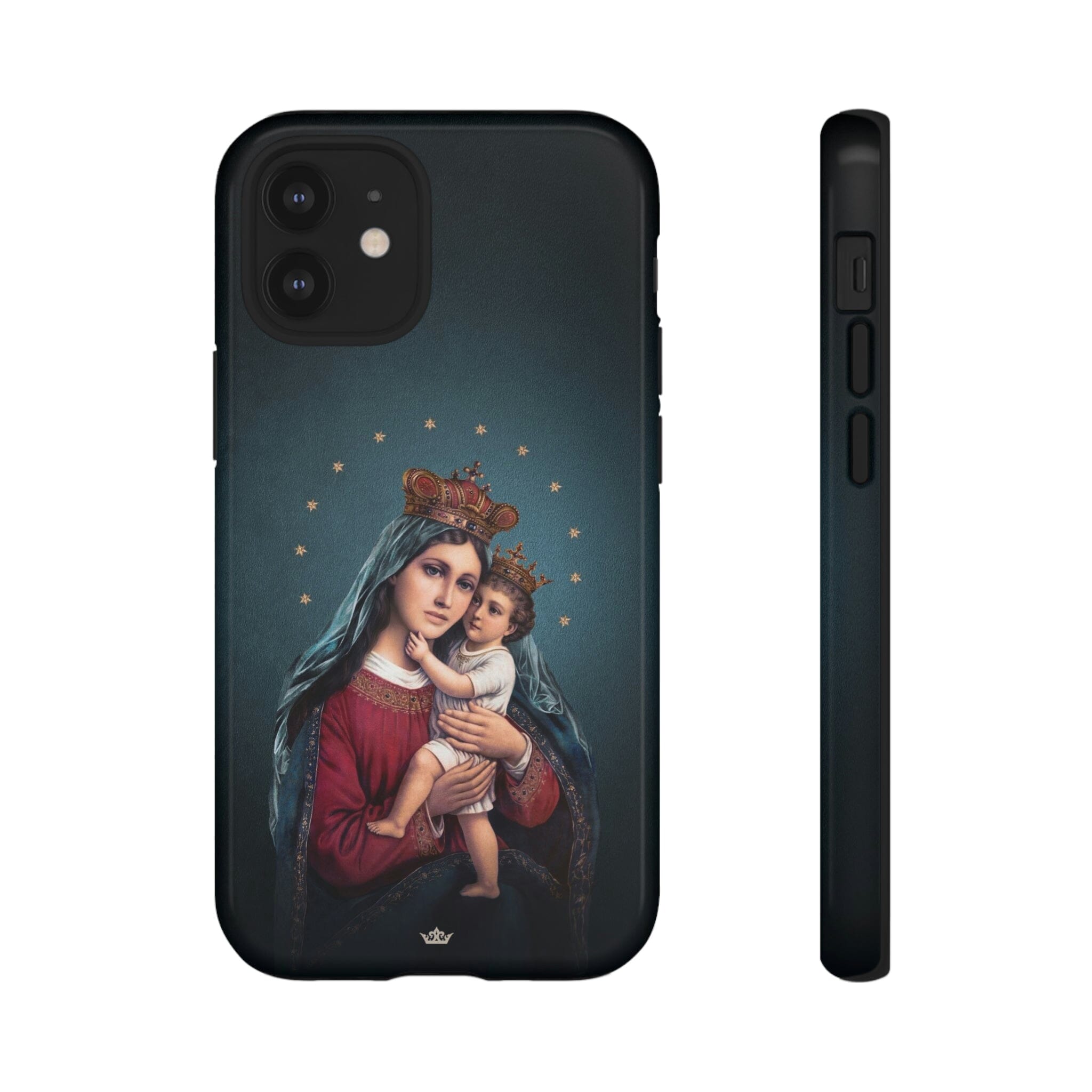Divine King and Queen Hard Phone Case (Midnight Blue)