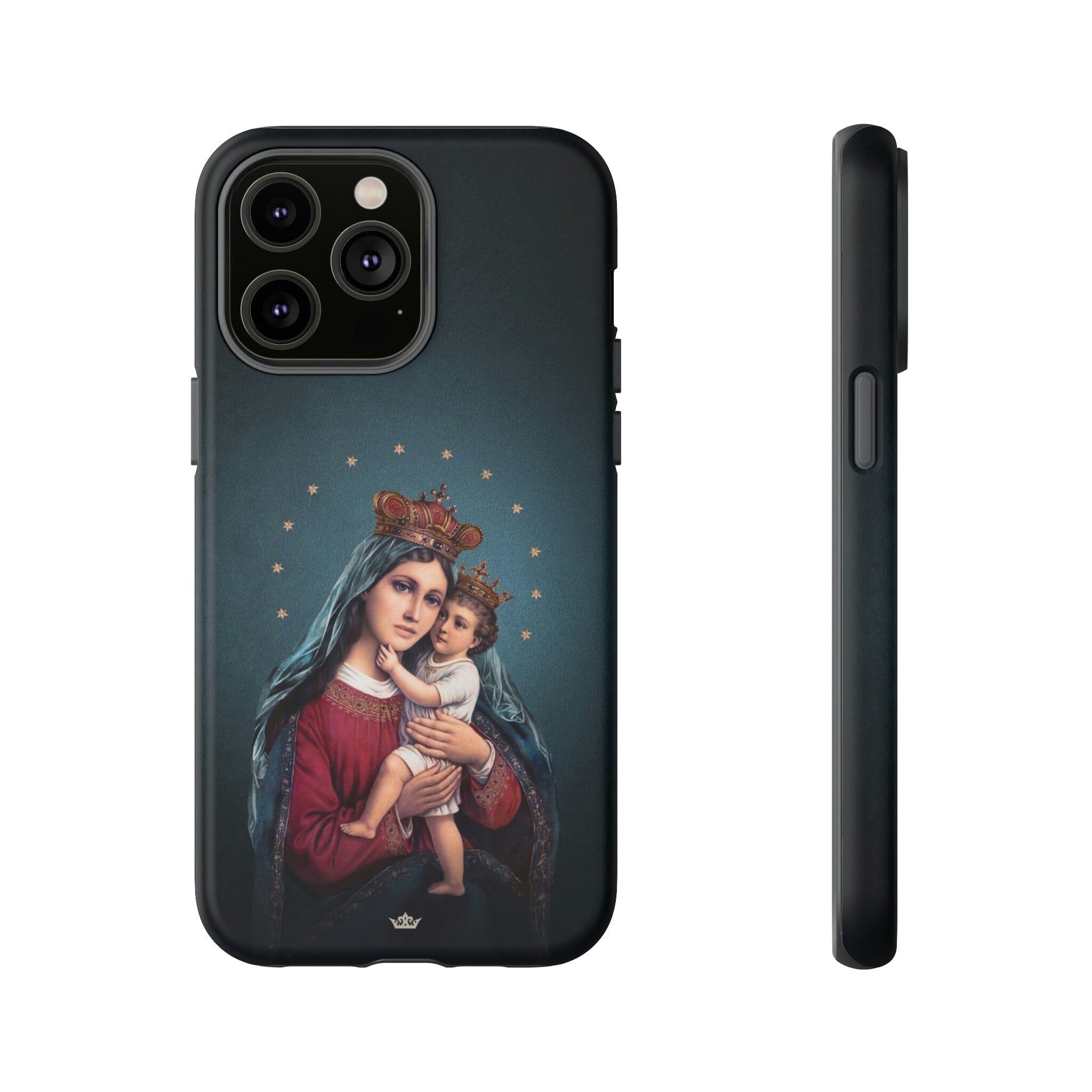 Divine King and Queen Hard Phone Case (Midnight Blue)