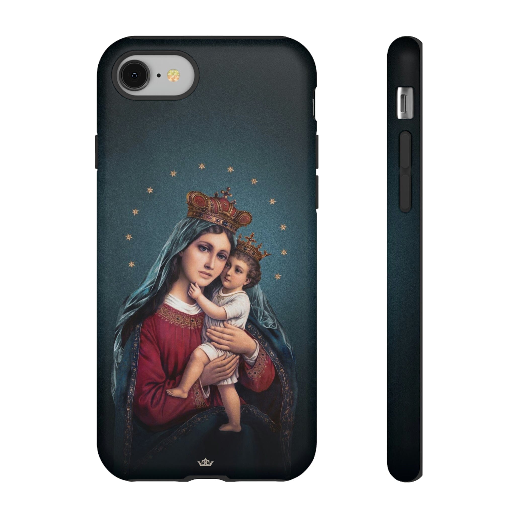 Divine King and Queen Hard Phone Case (Midnight Blue)