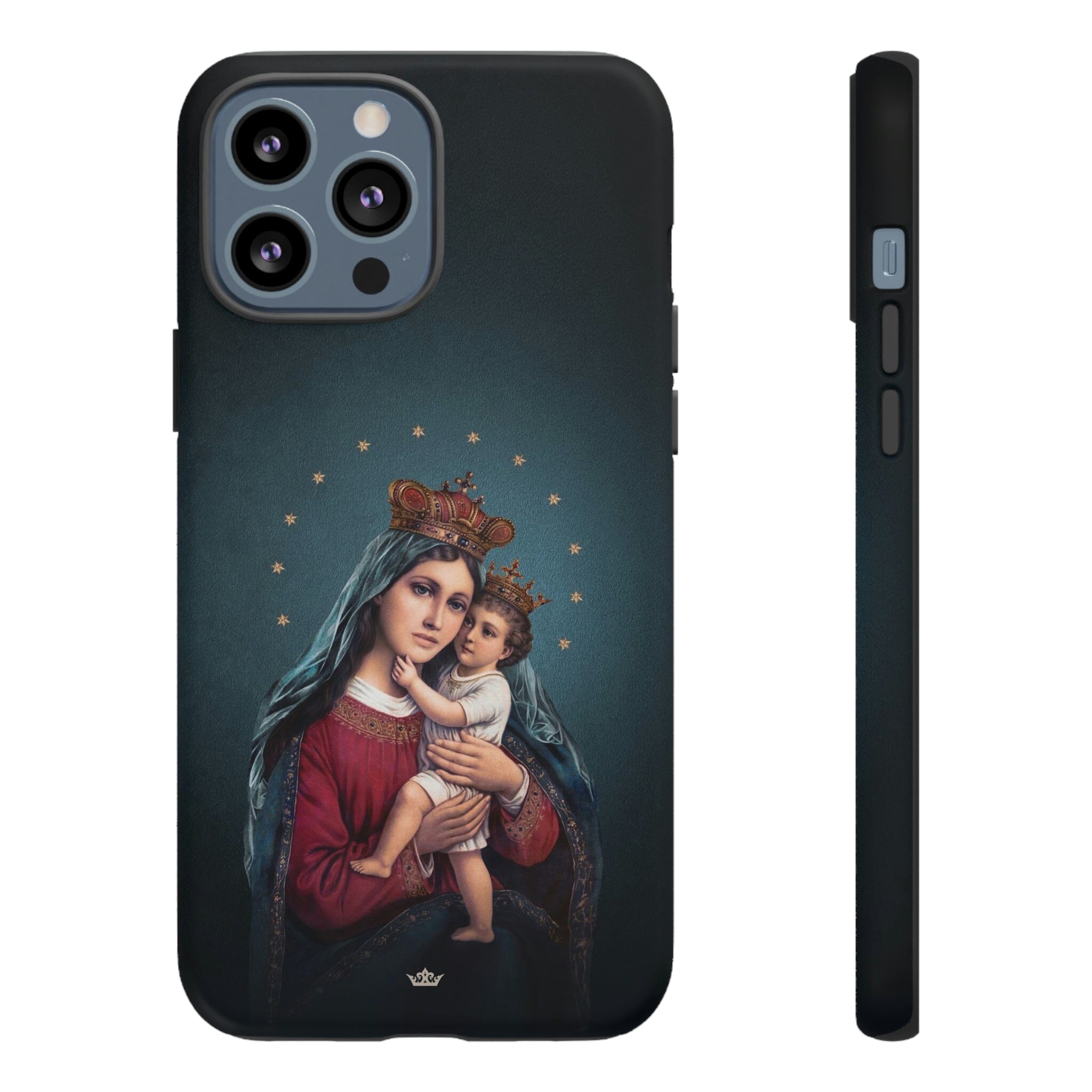 Divine King and Queen Hard Phone Case (Midnight Blue)