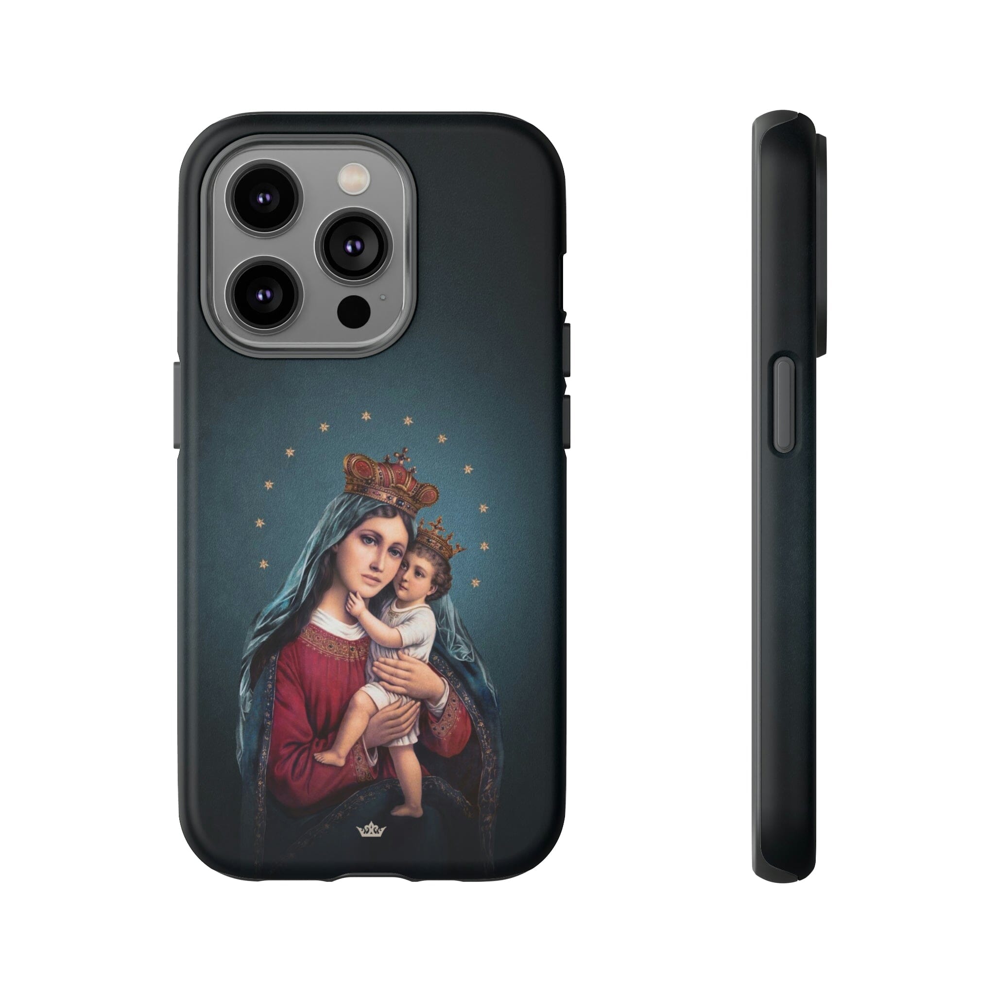 Divine King and Queen Hard Phone Case (Midnight Blue)