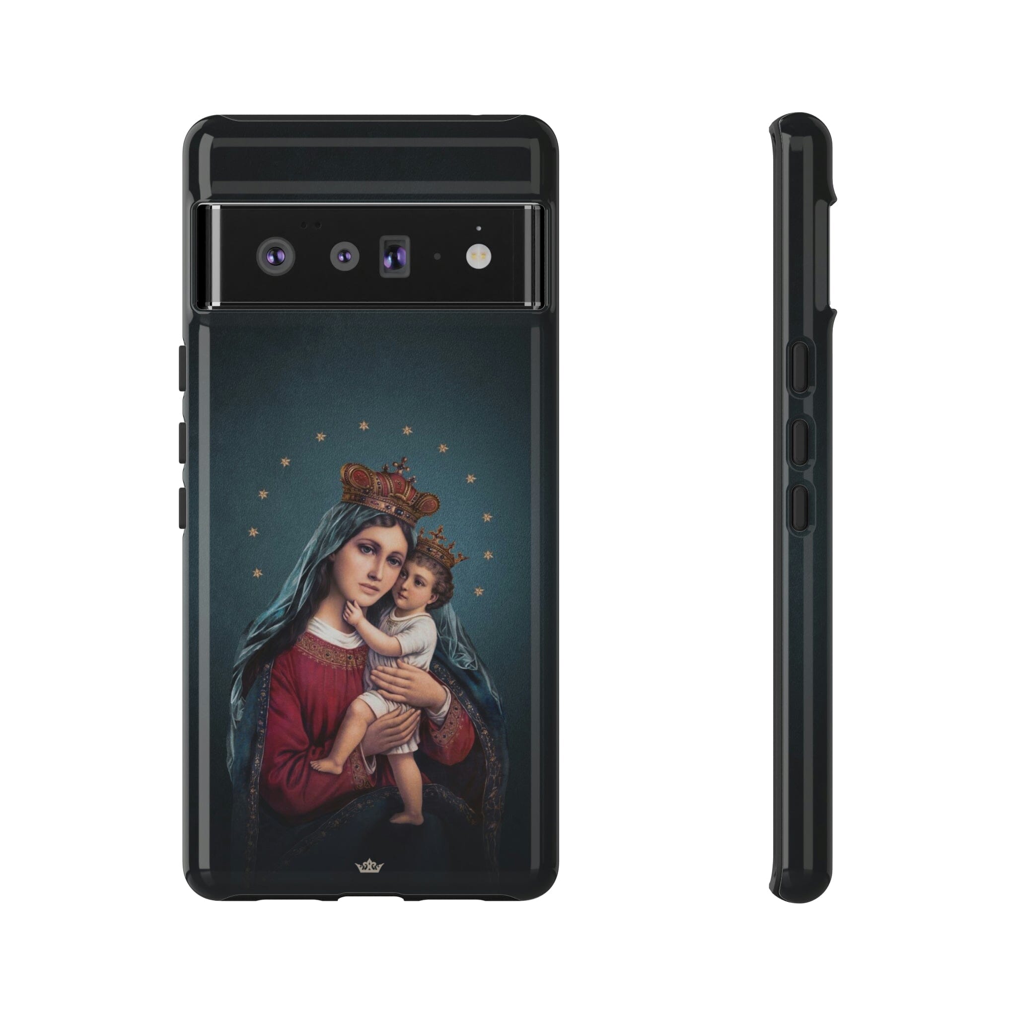 Divine King and Queen Hard Phone Case (Midnight Blue)