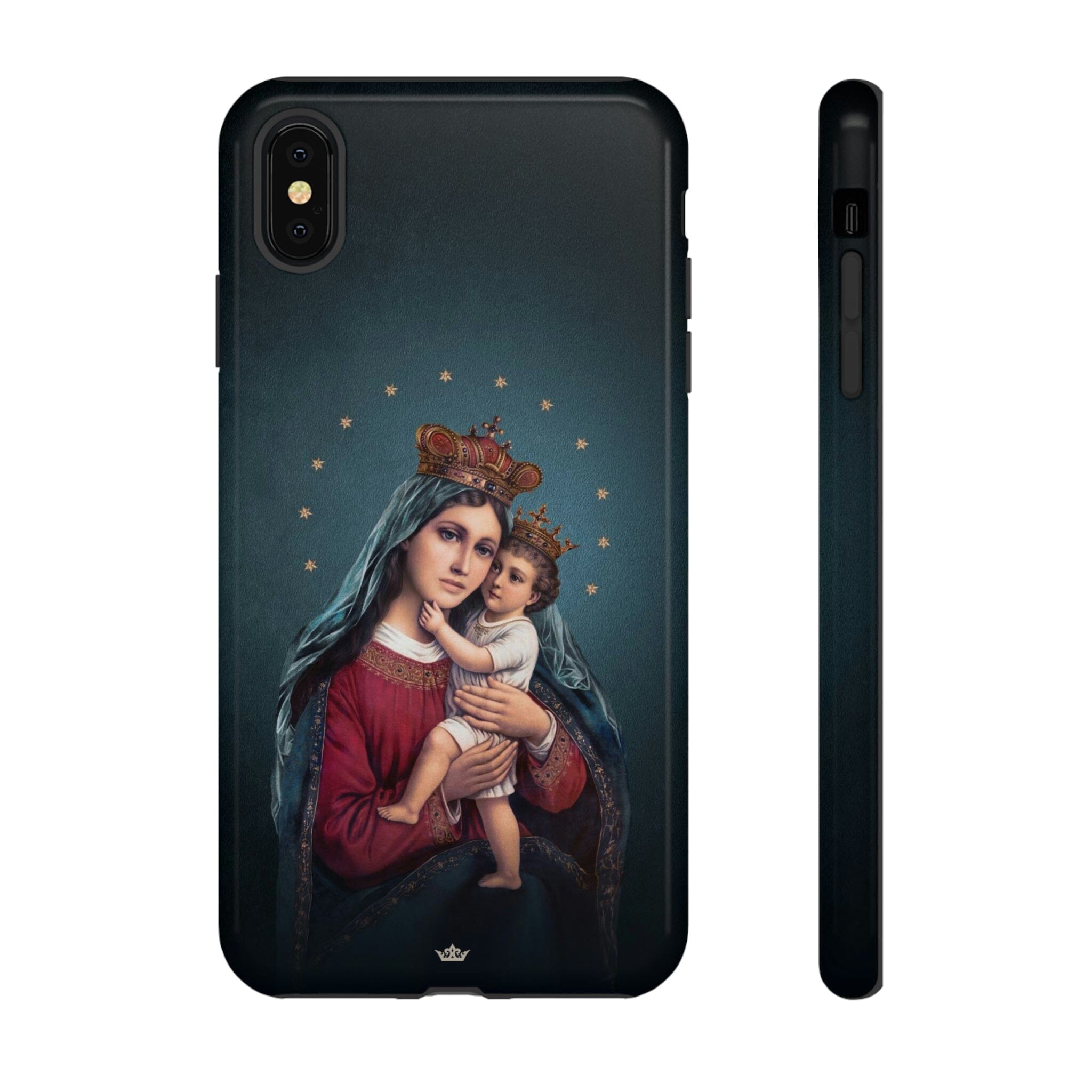 Divine King and Queen Hard Phone Case (Midnight Blue)