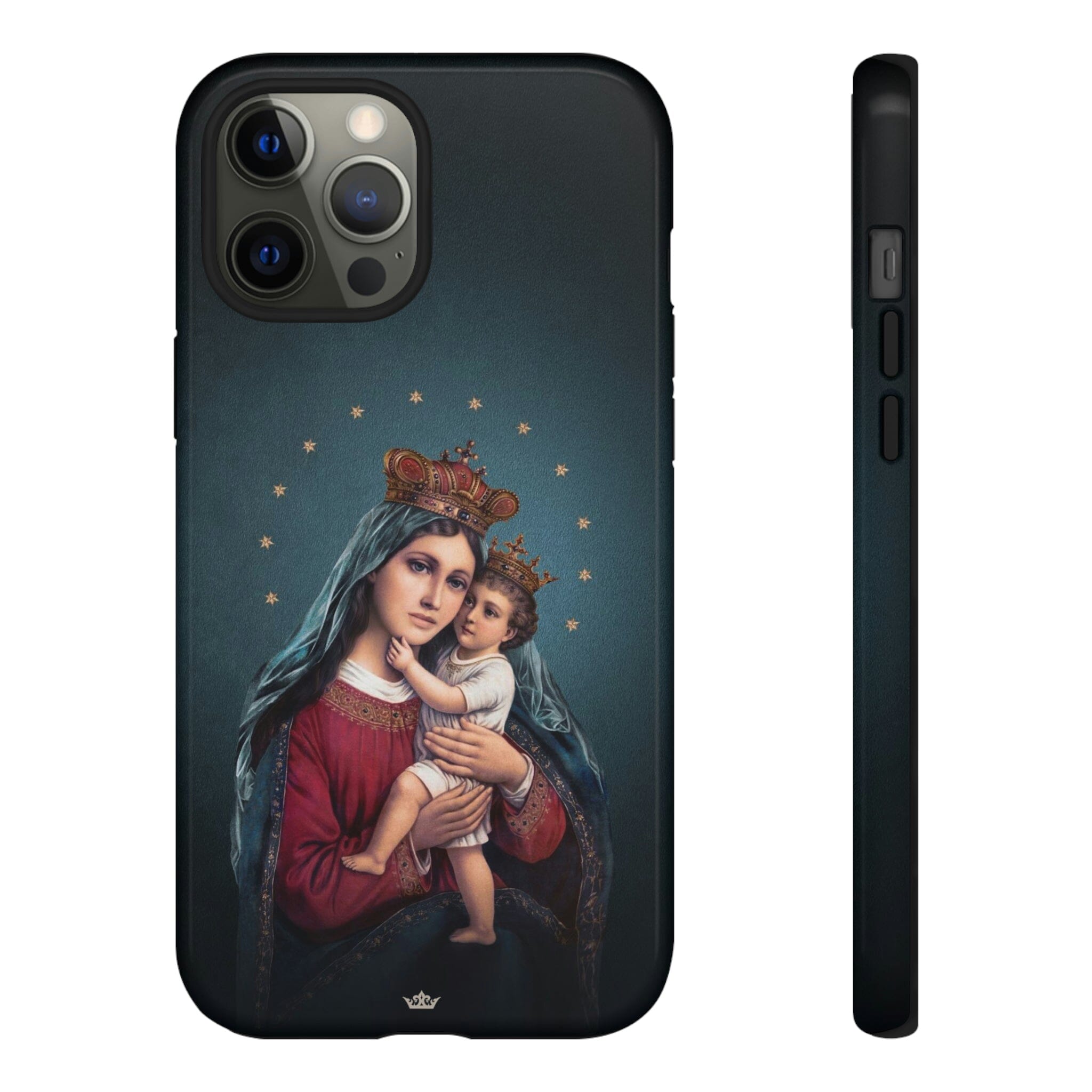 Divine King and Queen Hard Phone Case (Midnight Blue)