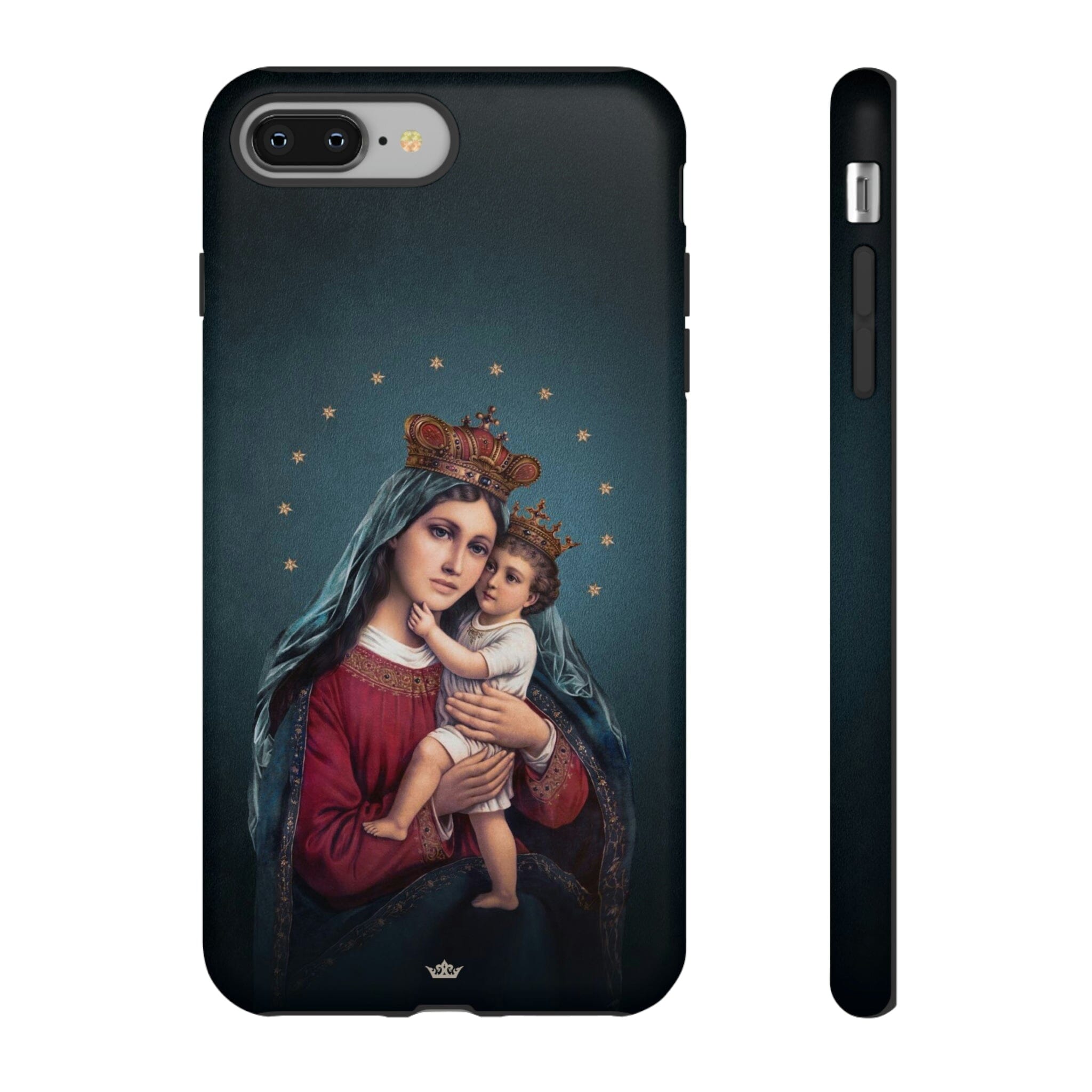 Divine King and Queen Hard Phone Case (Midnight Blue)