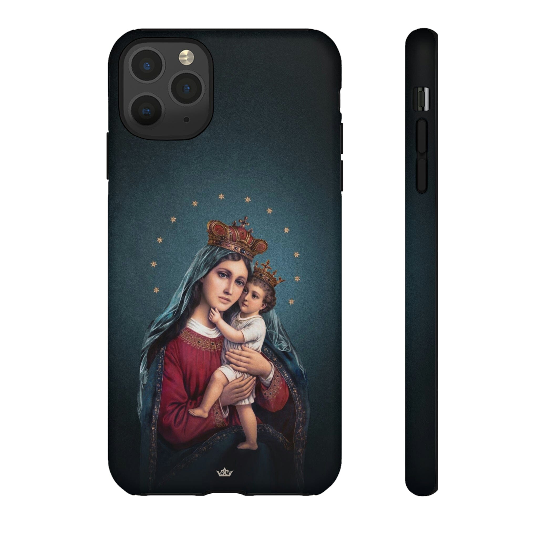 Divine King and Queen Hard Phone Case (Midnight Blue)