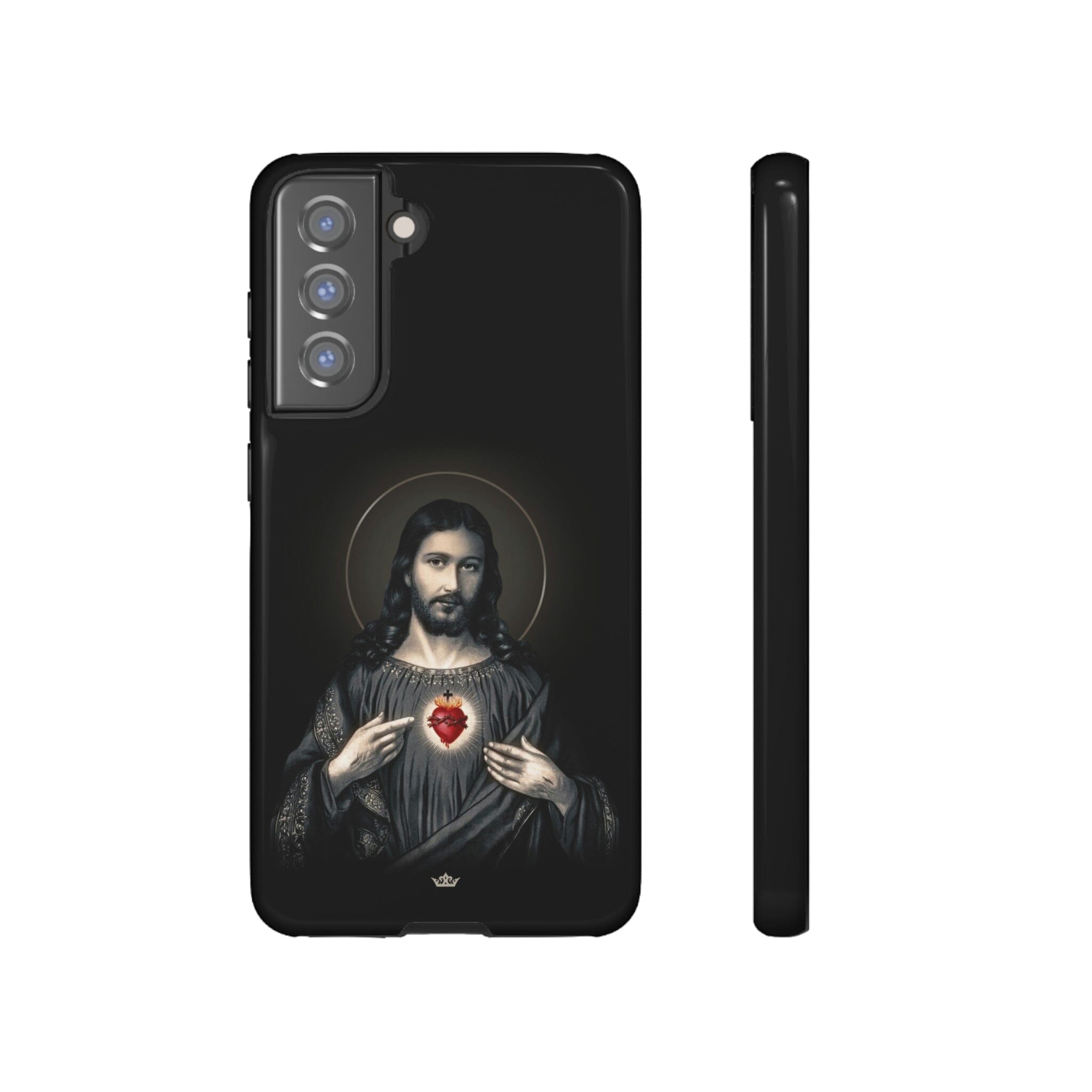 Sacred Heart of Jesus Hard Phone Case (Black)