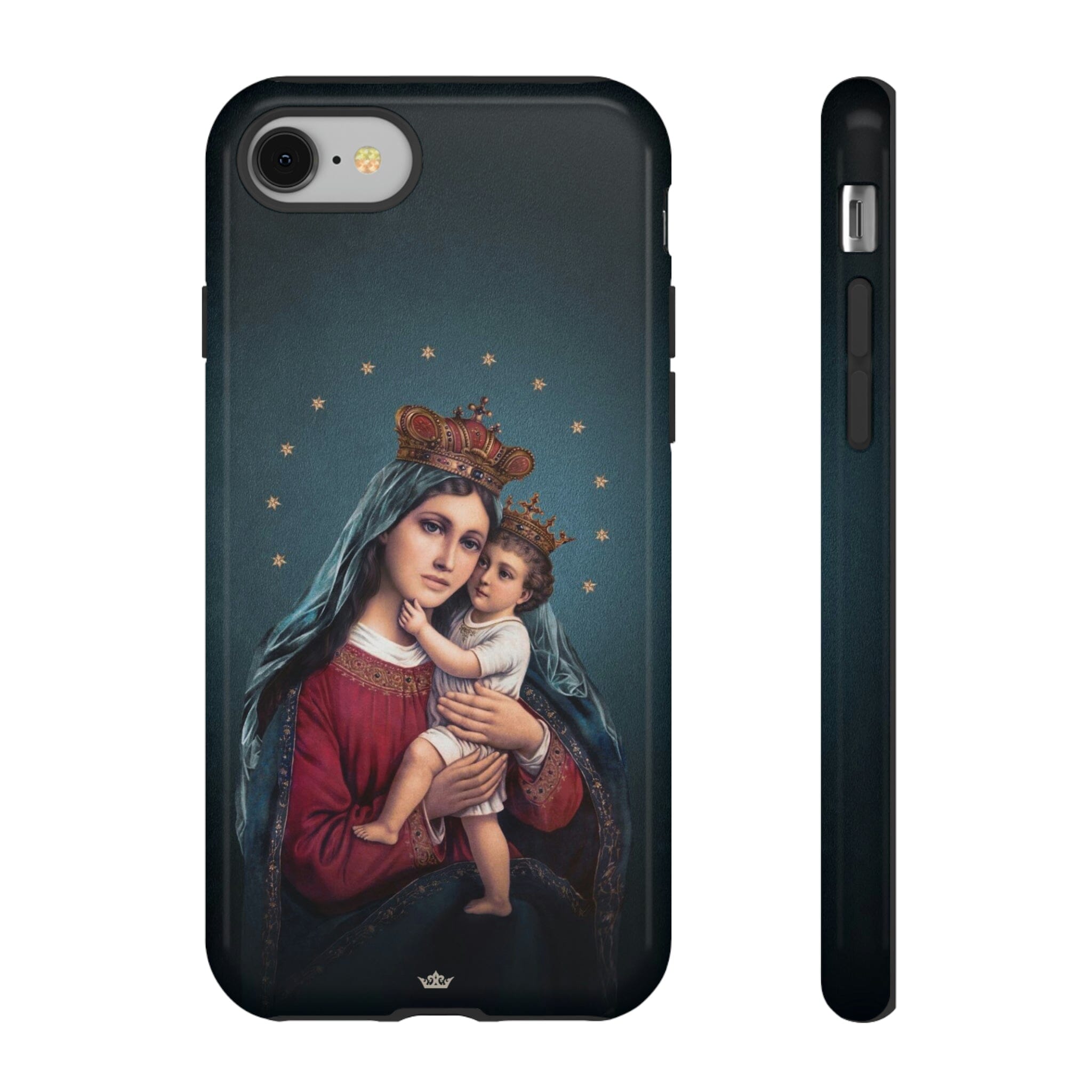Divine King and Queen Hard Phone Case (Midnight Blue)