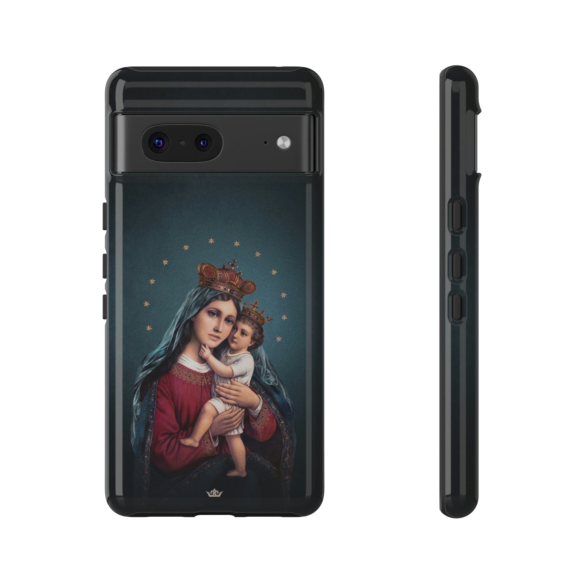 Divine King and Queen Hard Phone Case (Midnight Blue)