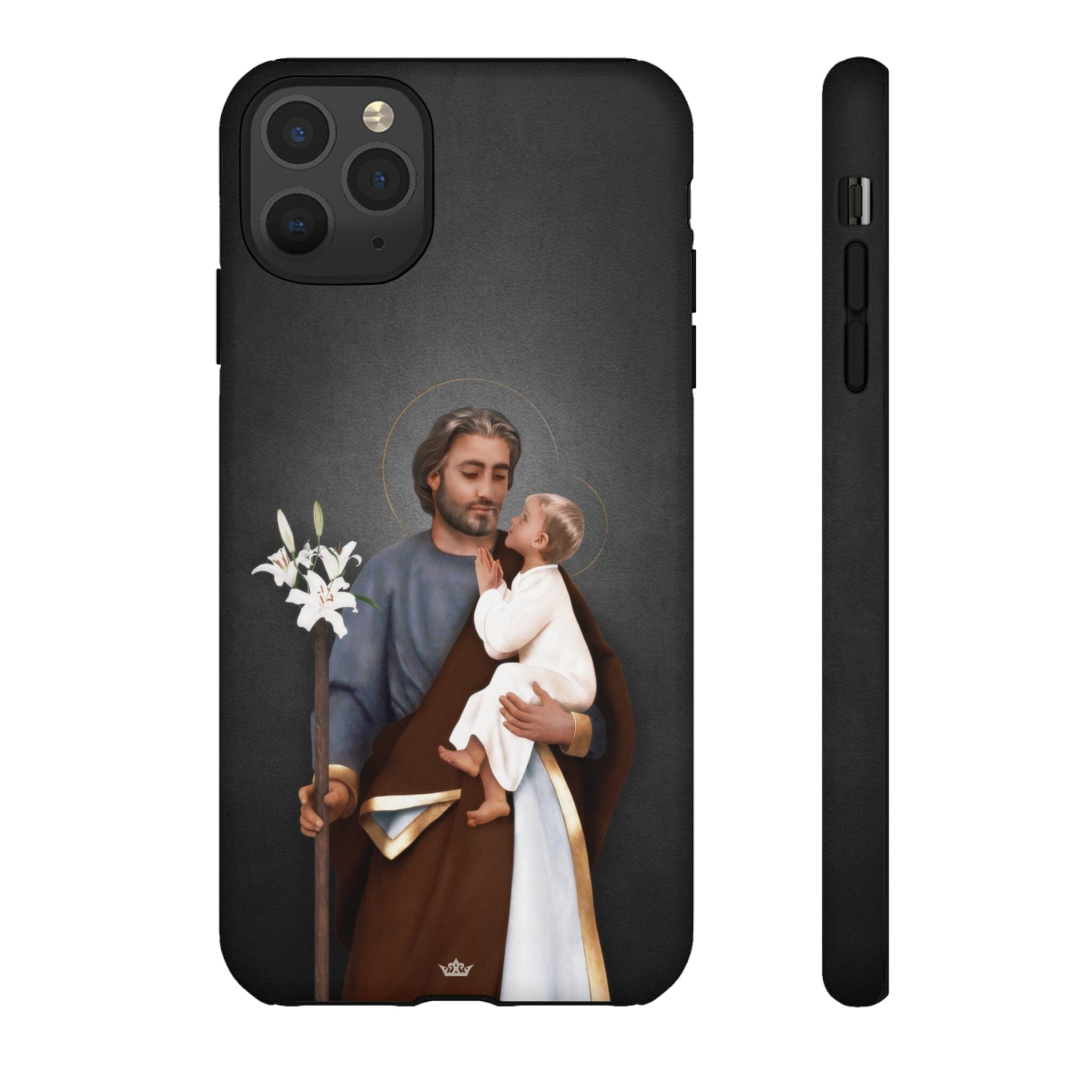St. Joseph Hard Phone Case (Dark)