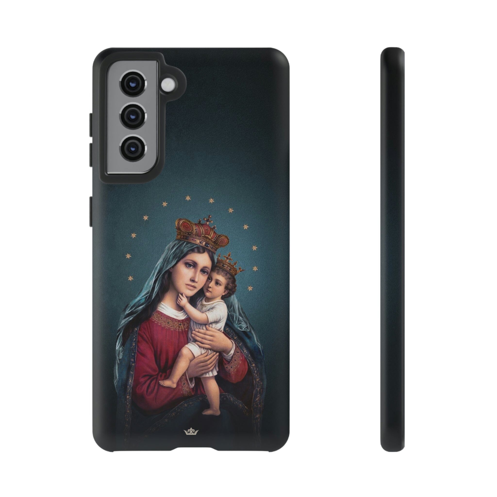 Divine King and Queen Hard Phone Case (Midnight Blue)