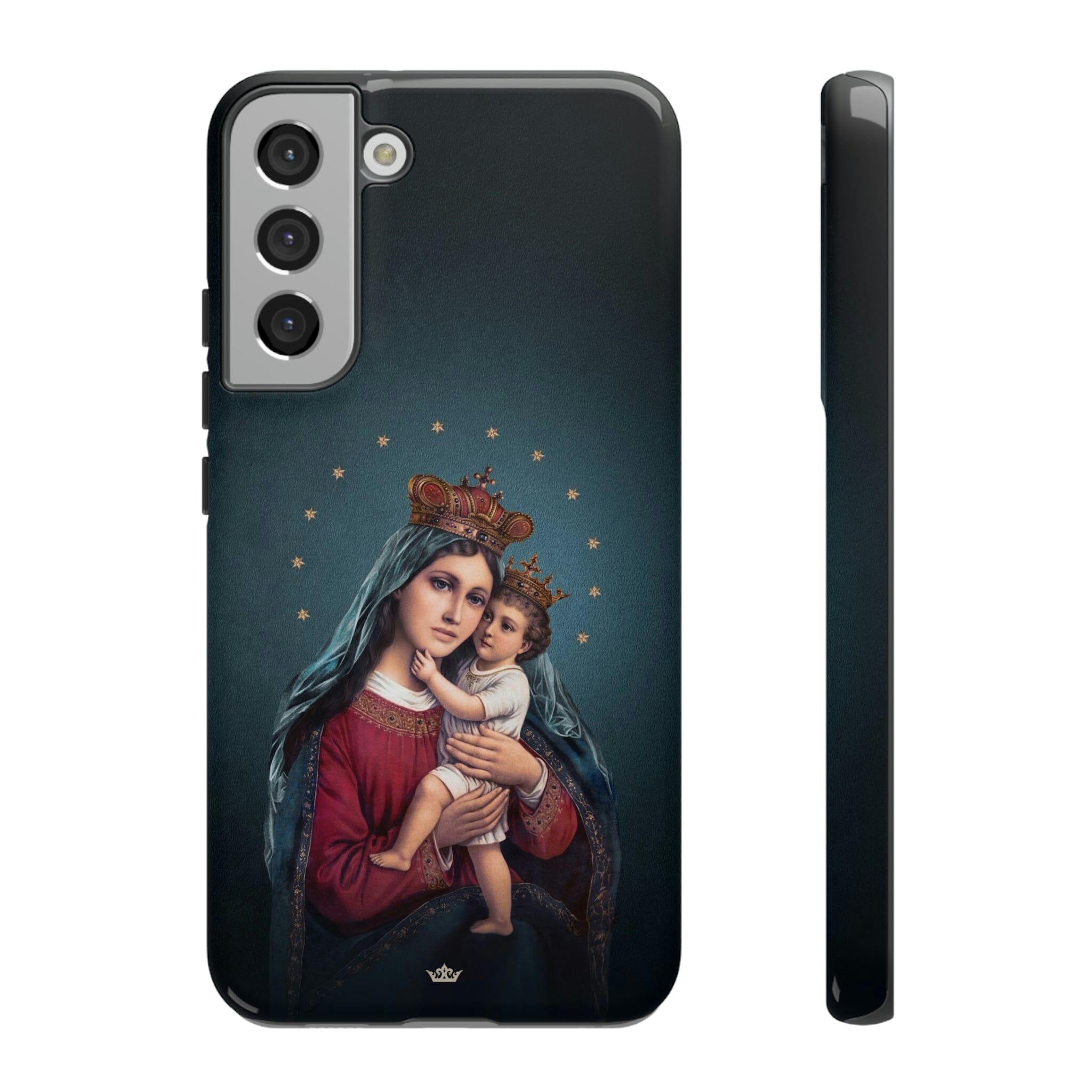 Divine King and Queen Hard Phone Case (Midnight Blue)