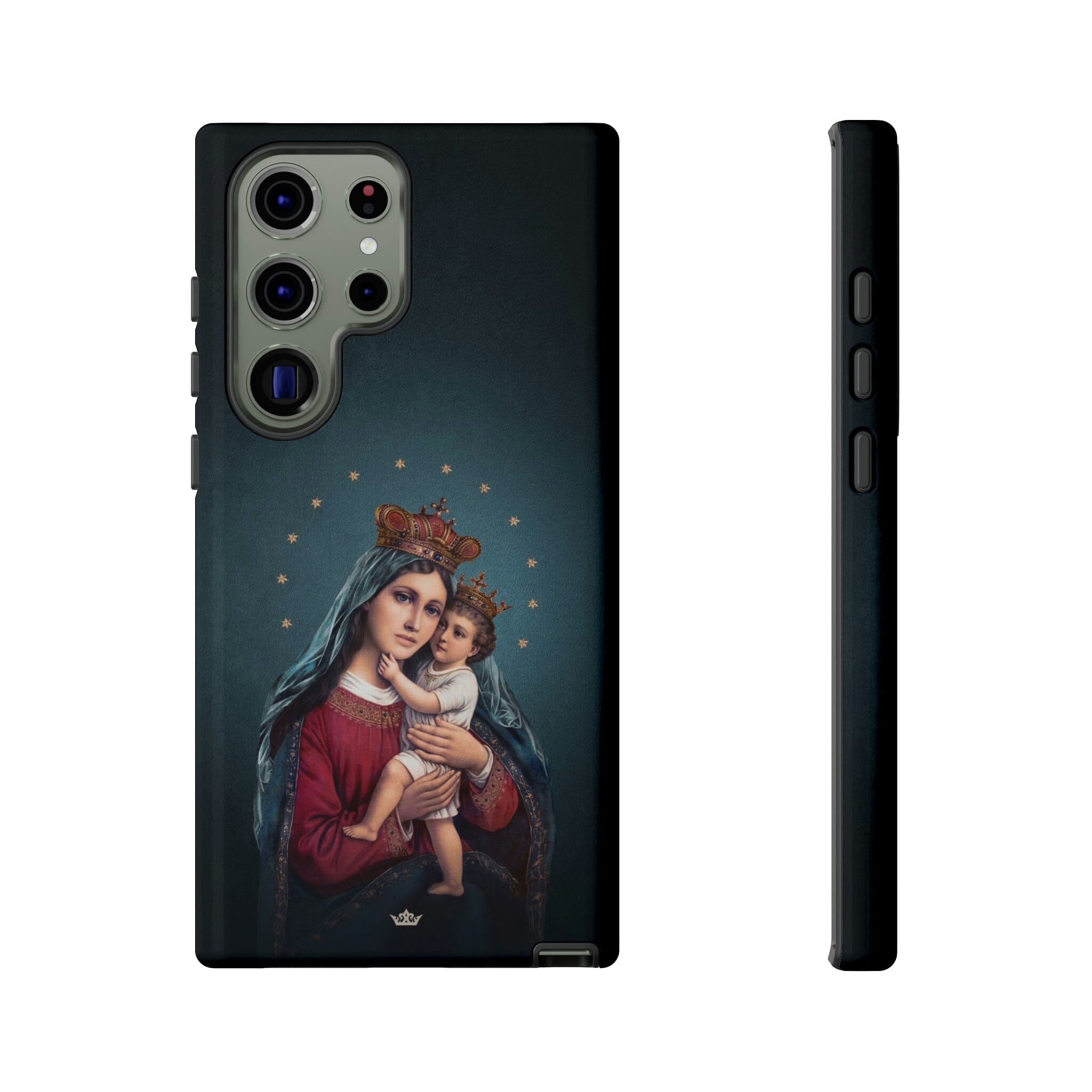 Divine King and Queen Hard Phone Case (Midnight Blue)