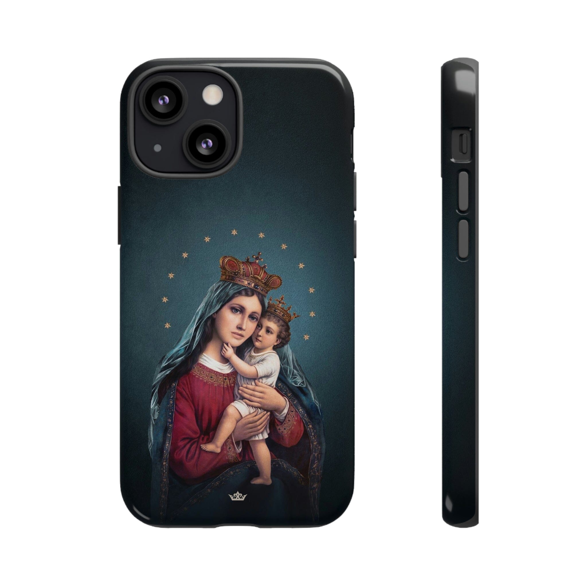 Divine King and Queen Hard Phone Case (Midnight Blue)