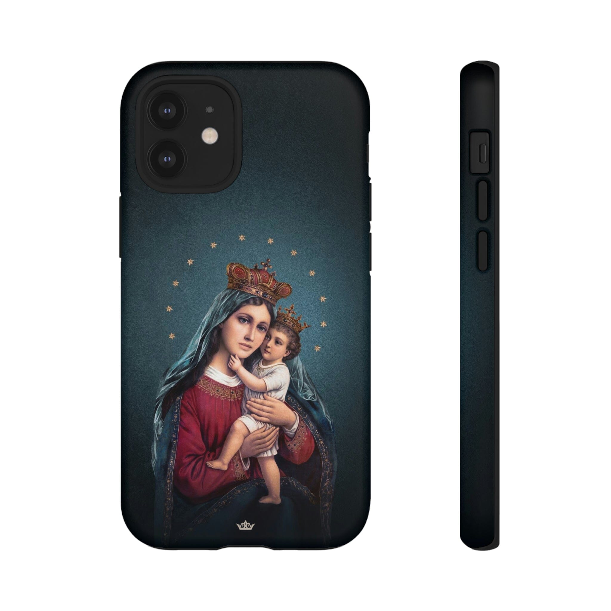 Divine King and Queen Hard Phone Case (Midnight Blue)