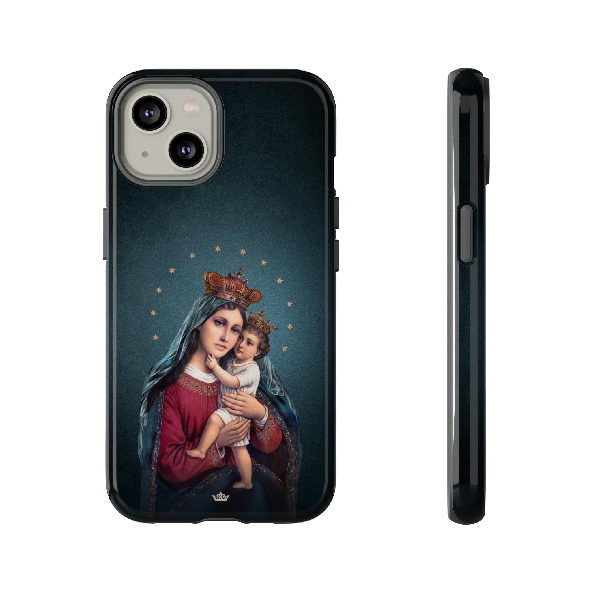 Divine King and Queen Hard Phone Case (Midnight Blue)