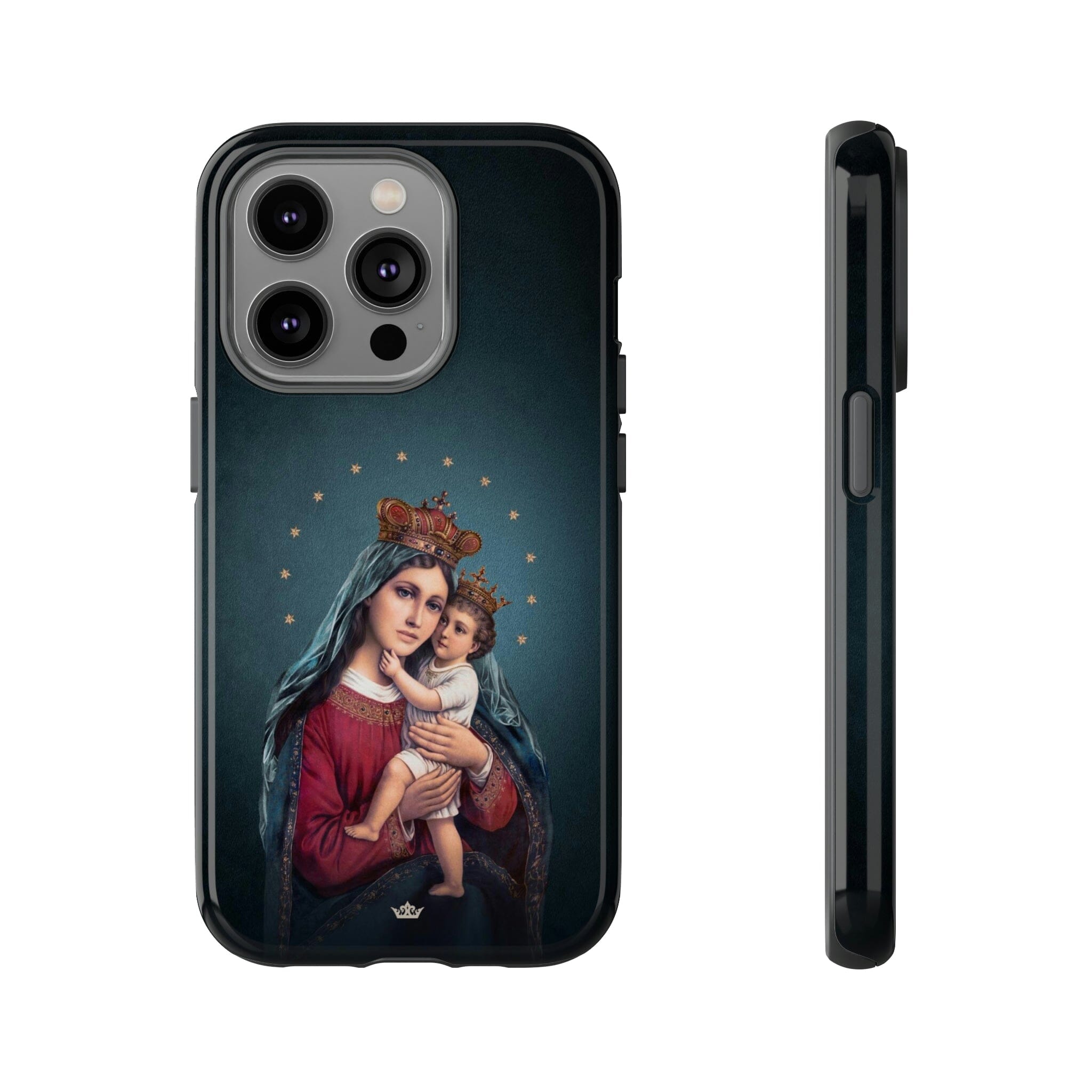 Divine King and Queen Hard Phone Case (Midnight Blue)