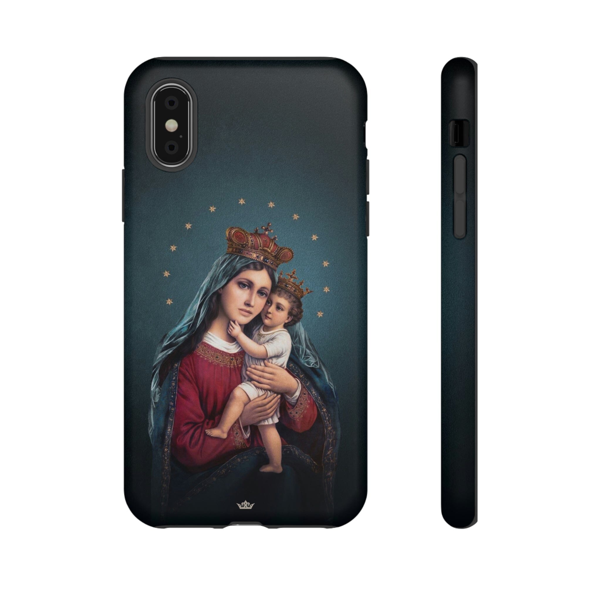 Divine King and Queen Hard Phone Case (Midnight Blue)