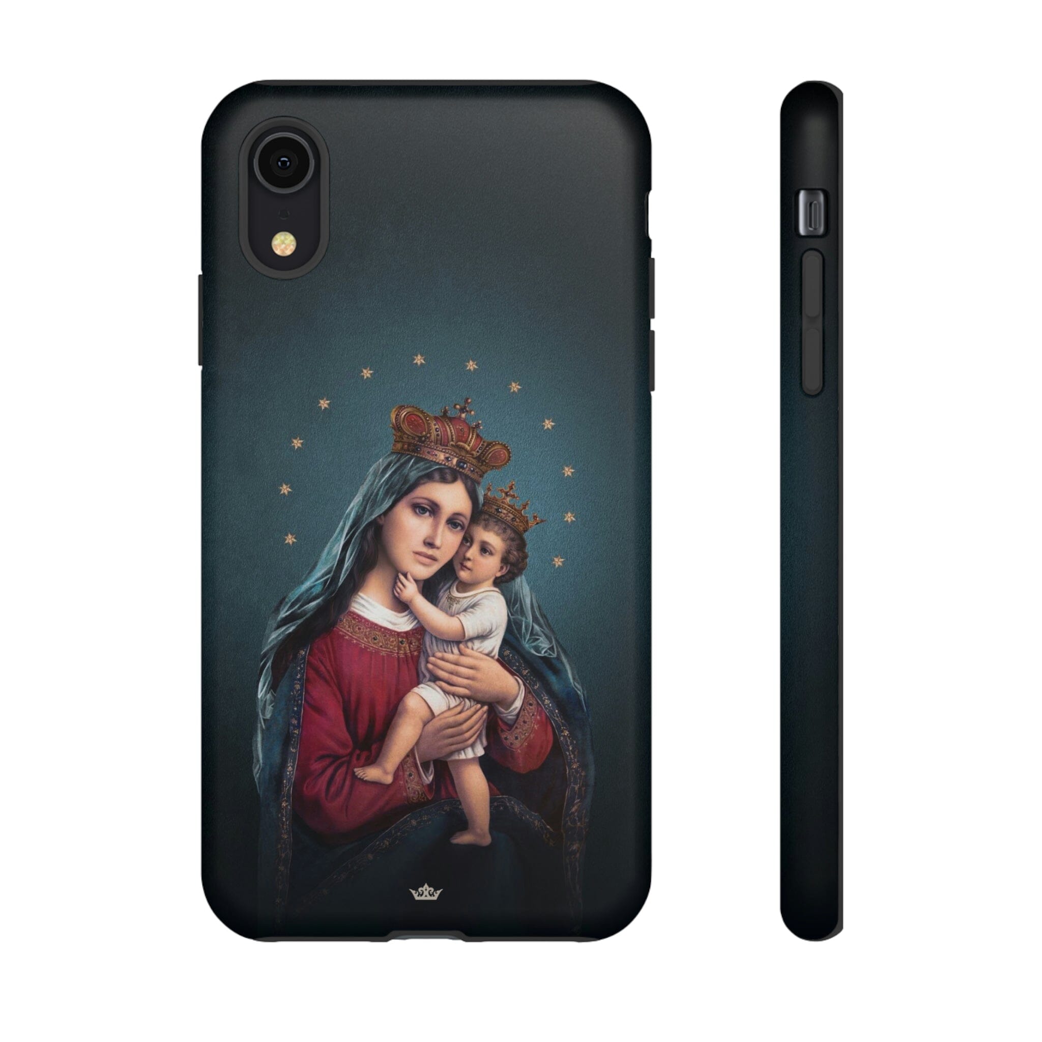 Divine King and Queen Hard Phone Case (Midnight Blue)