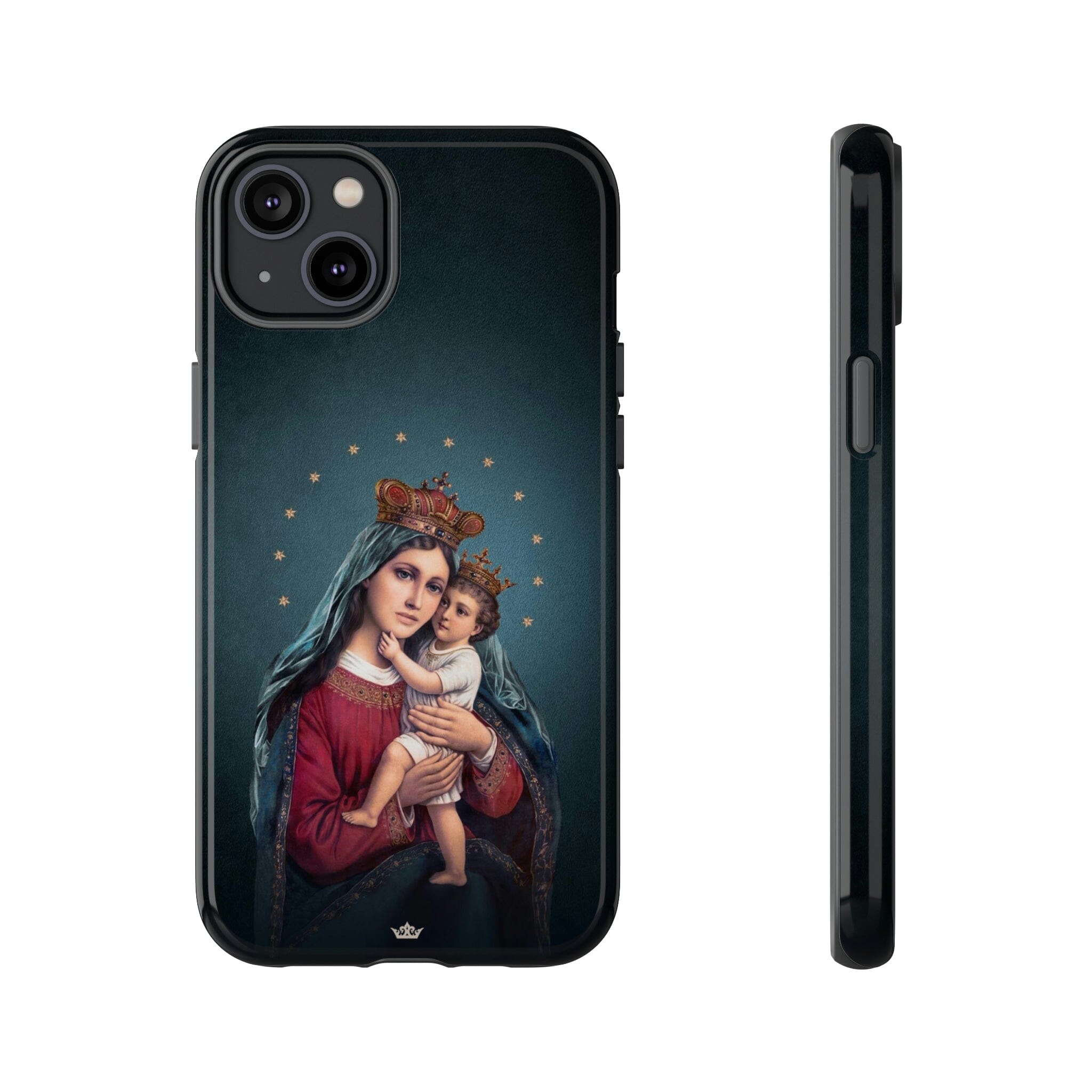 Divine King and Queen Hard Phone Case (Midnight Blue)