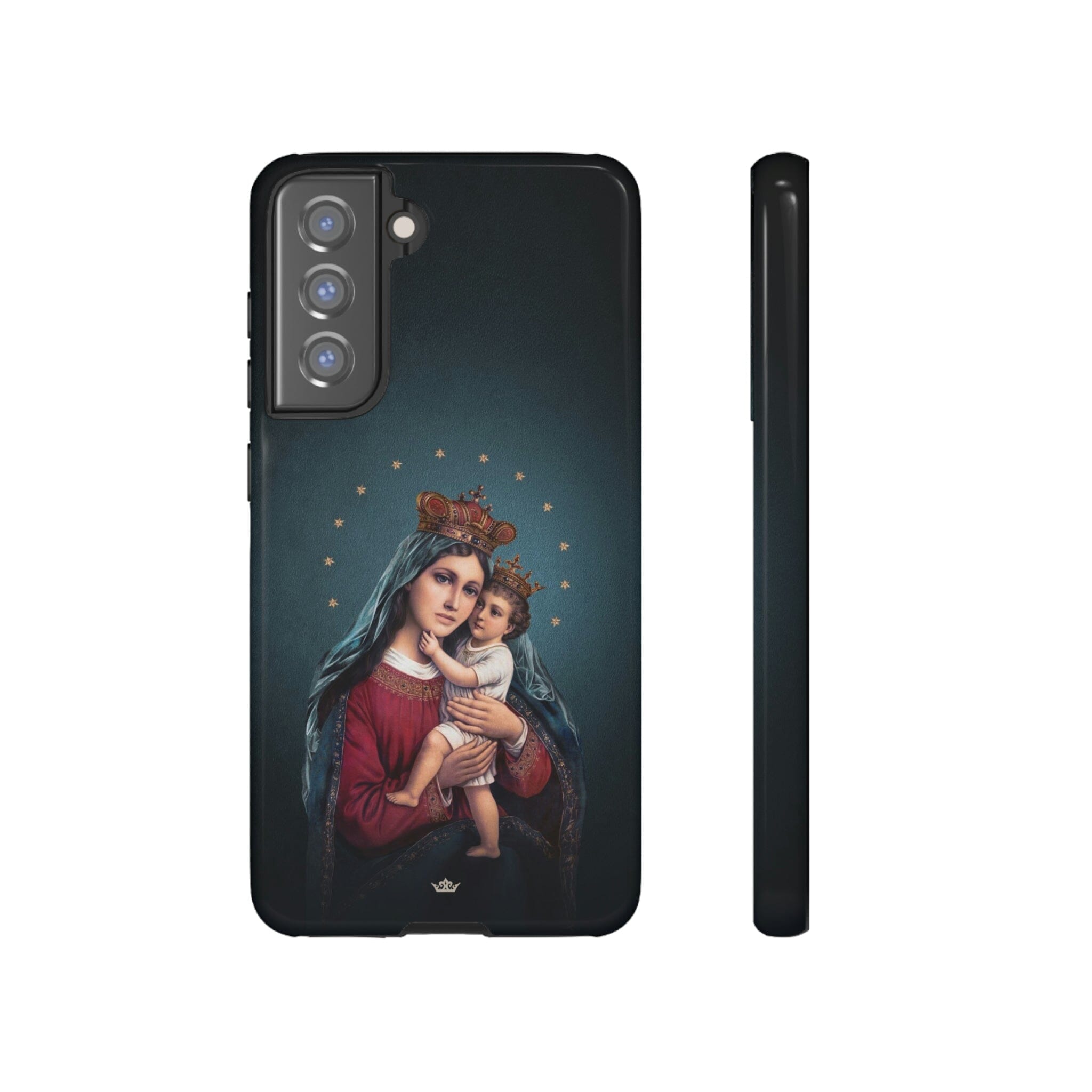Divine King and Queen Hard Phone Case (Midnight Blue)