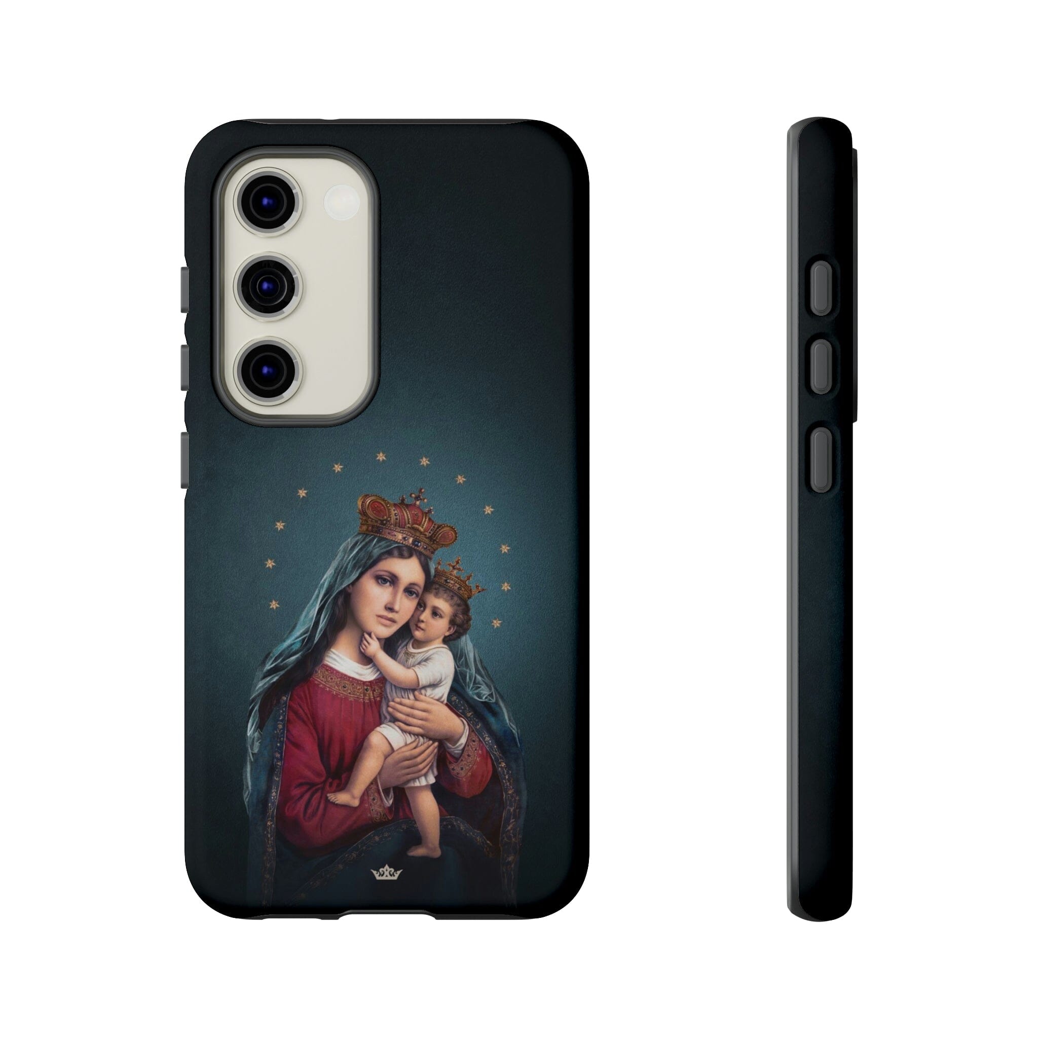 Divine King and Queen Hard Phone Case (Midnight Blue)